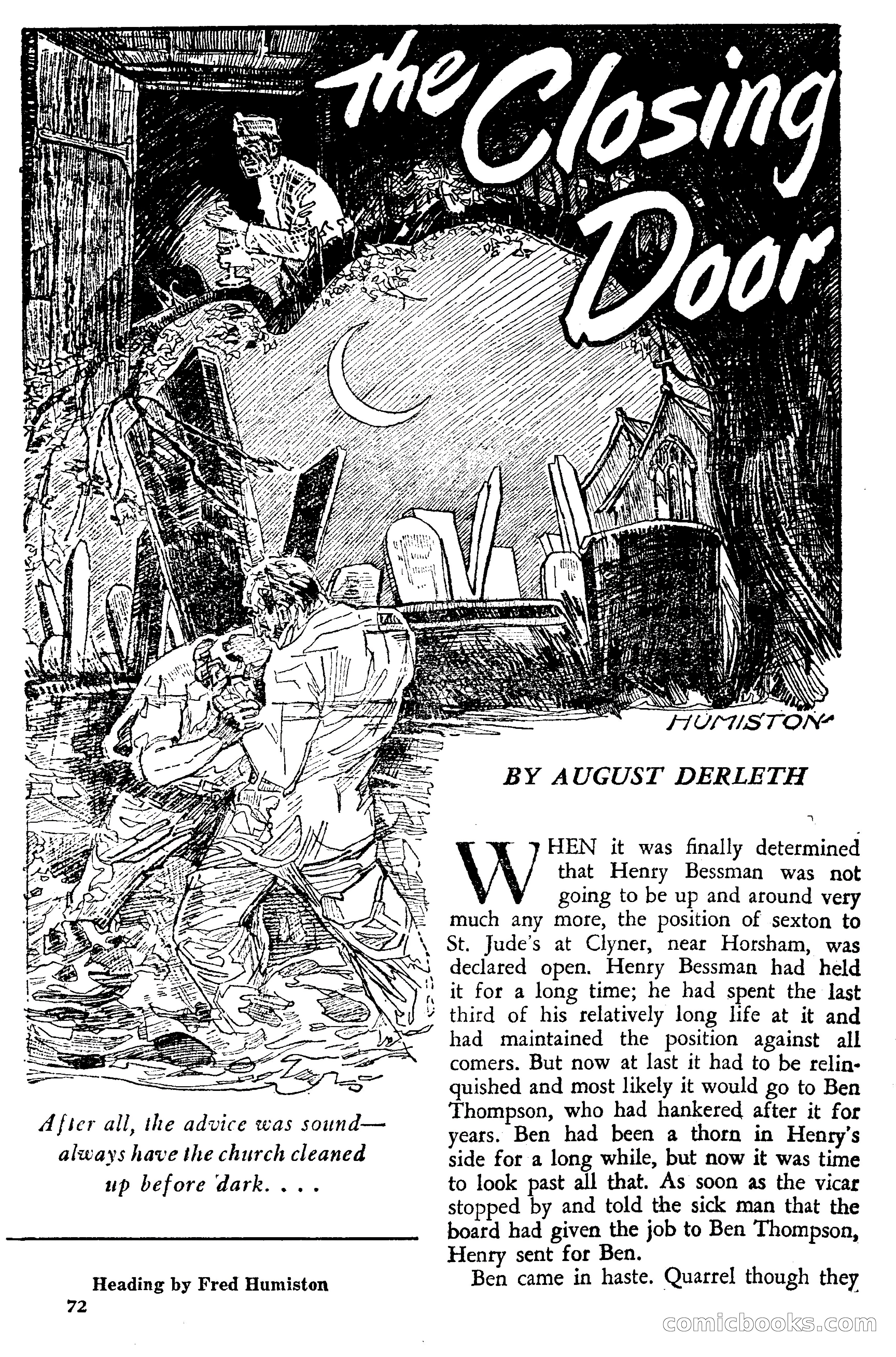 Weird Tales, July 1950 (British Edition) — page 73 of 97