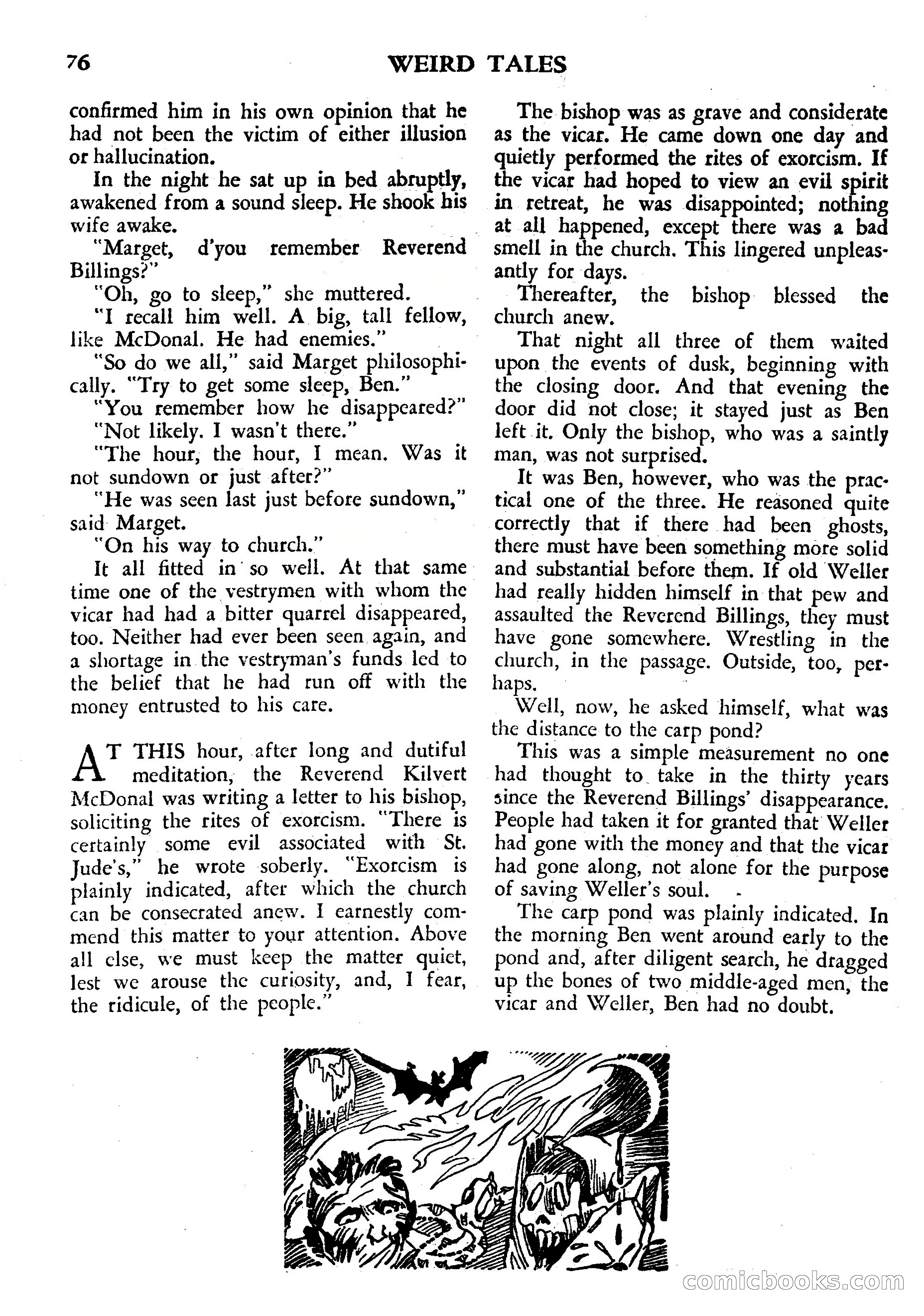 Weird Tales, July 1950 (British Edition) — page 77 of 97