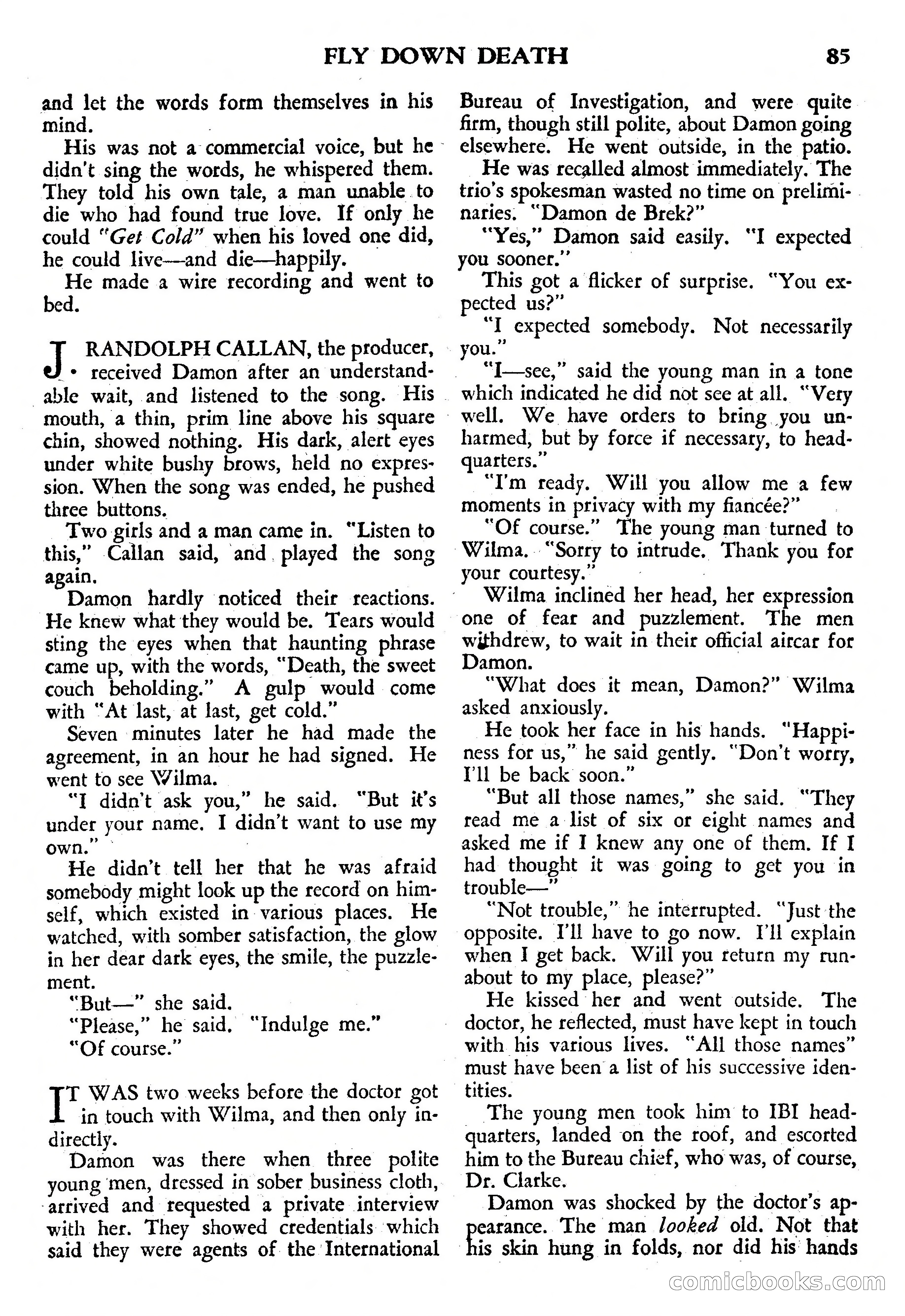 Weird Tales, July 1950 (British Edition) — page 86 of 97