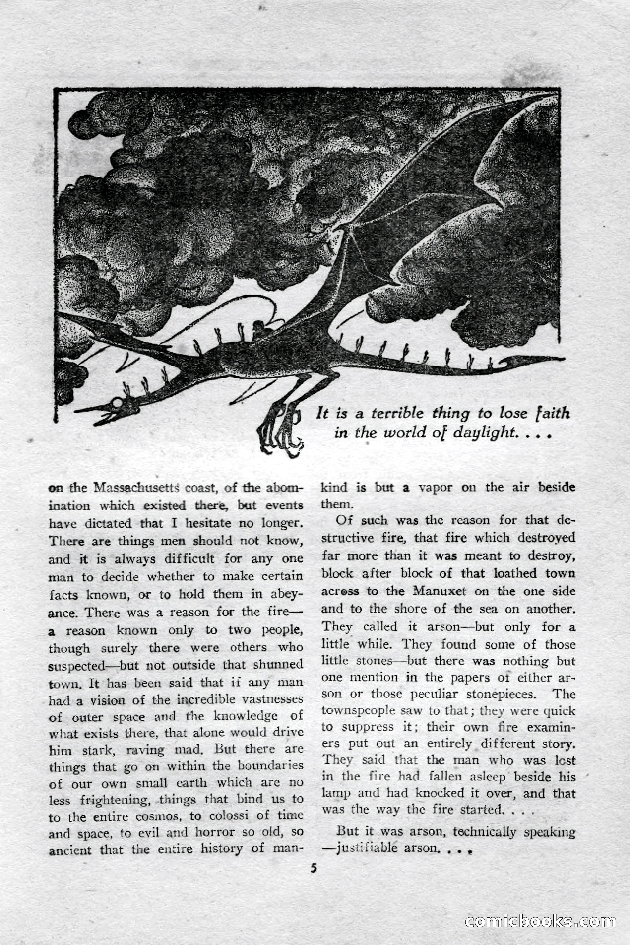 Weird Tales (Canadian Edition) — page 7 of 116