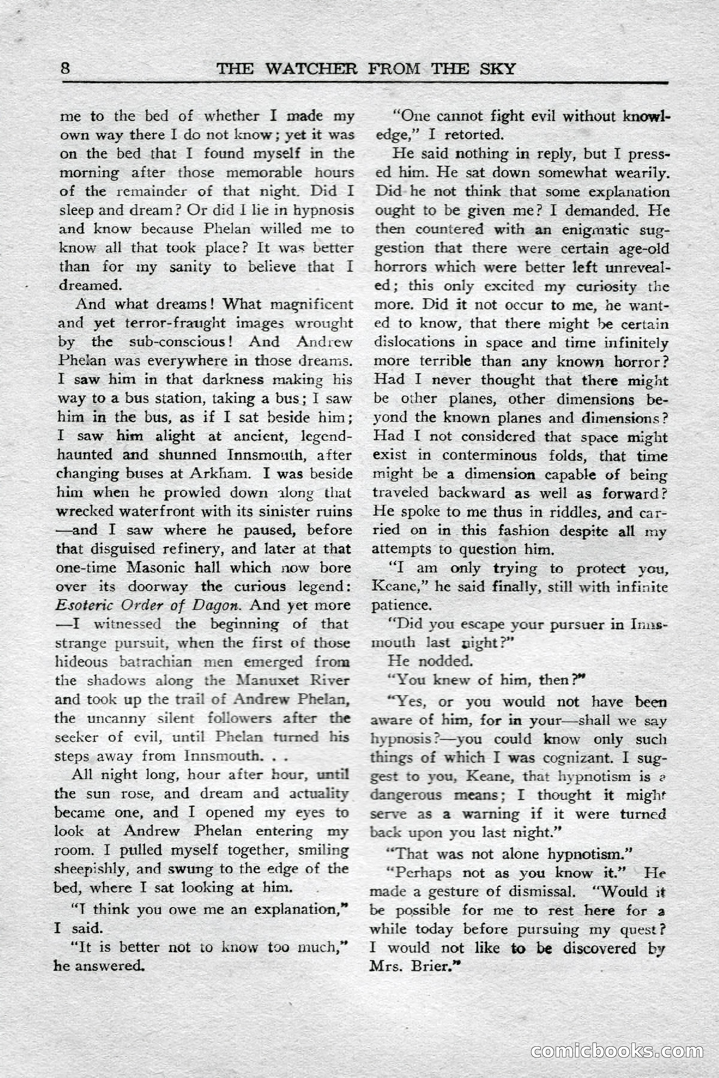 Weird Tales (Canadian Edition) — page 10 of 116