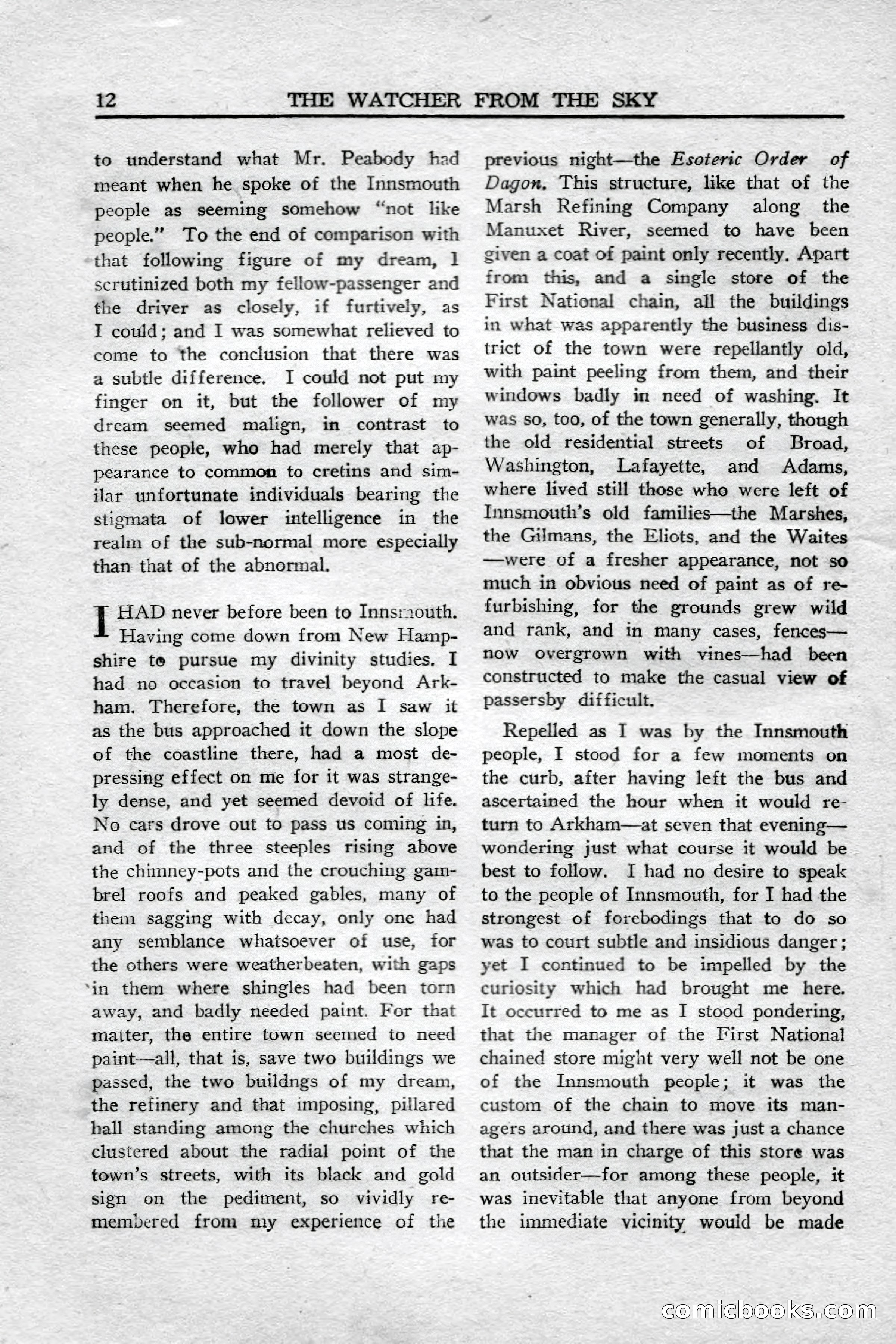 Weird Tales (Canadian Edition) — page 14 of 116