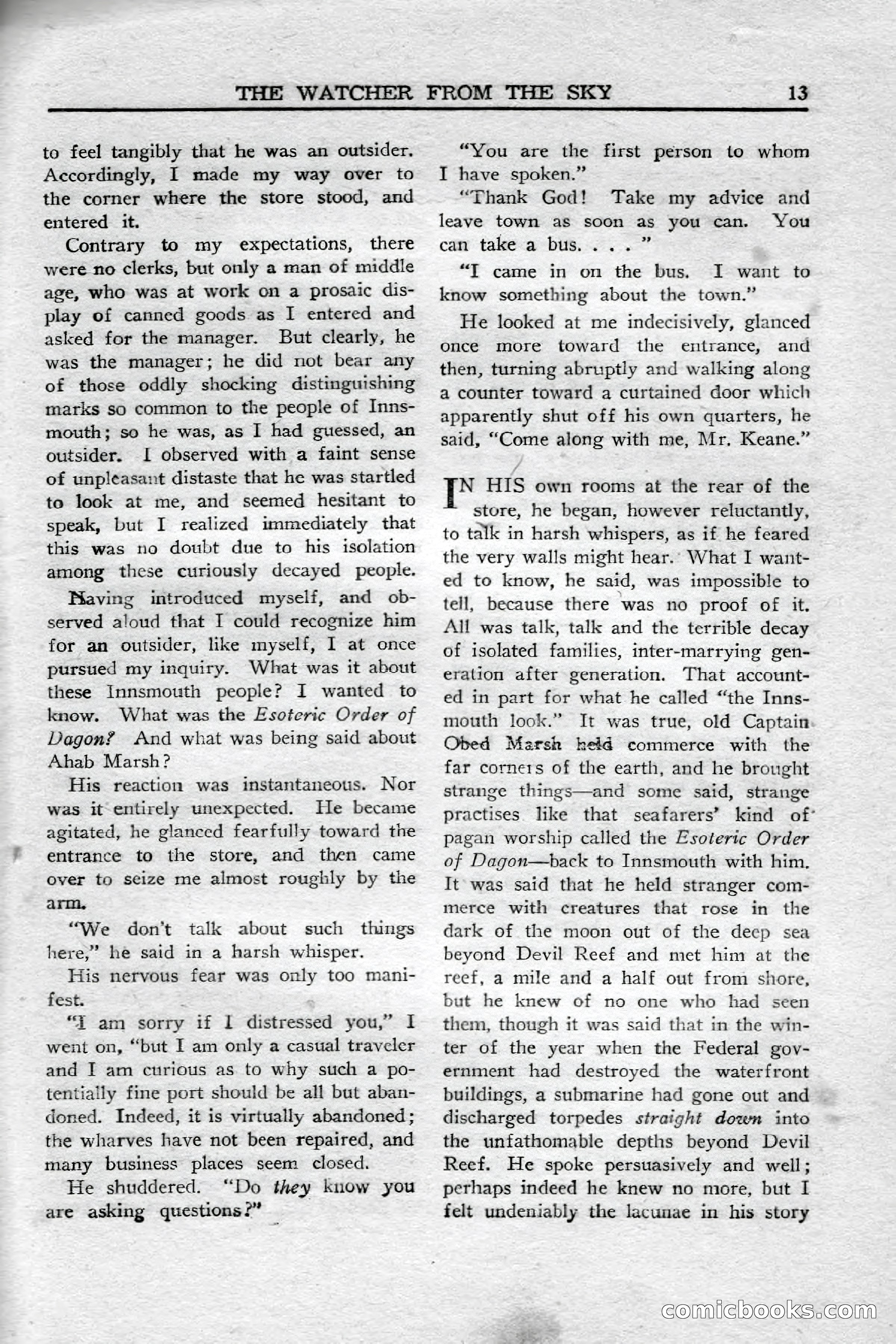 Weird Tales (Canadian Edition) — page 15 of 116