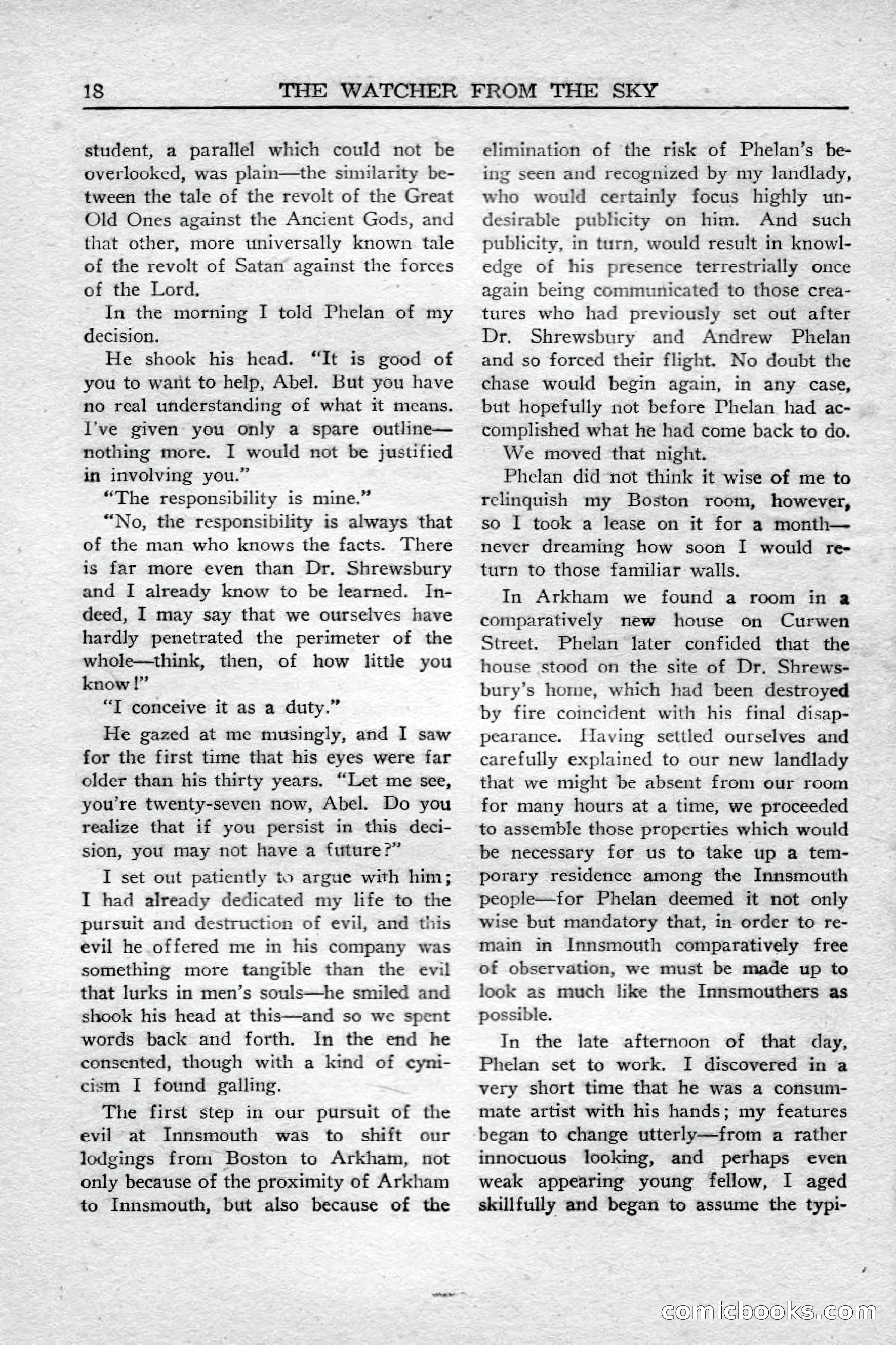Weird Tales (Canadian Edition) — page 20 of 116