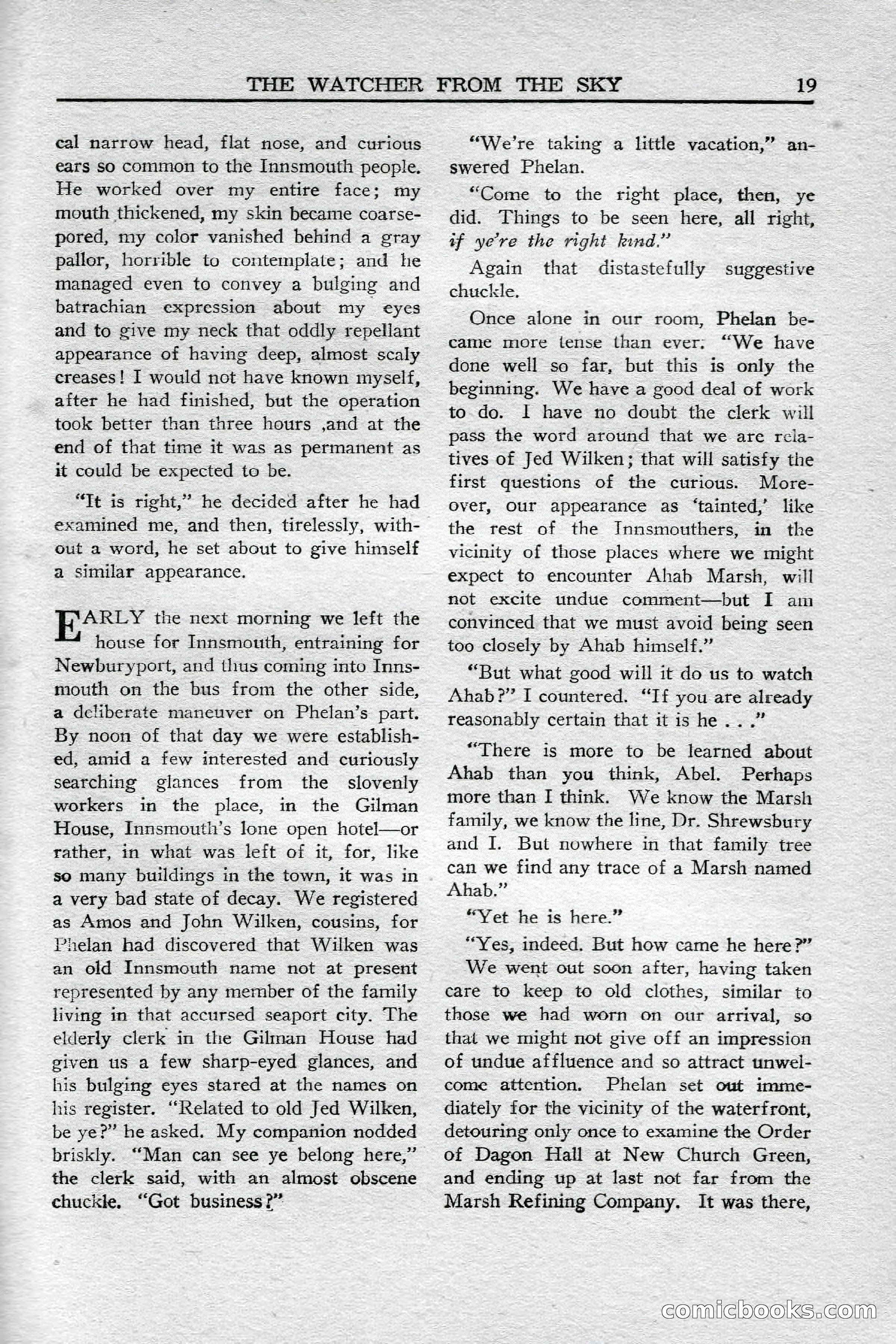 Weird Tales (Canadian Edition) — page 21 of 116