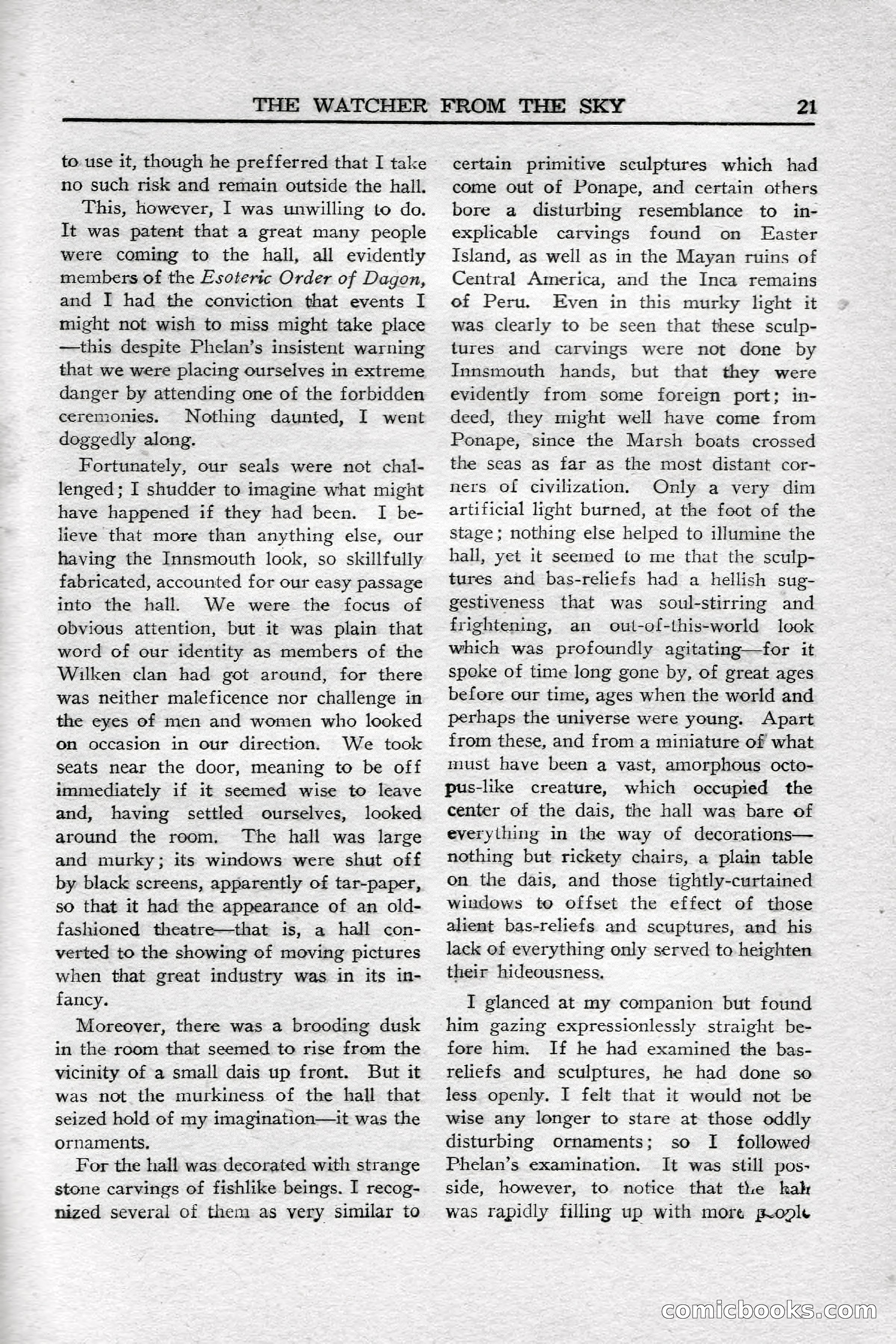Weird Tales (Canadian Edition) — page 23 of 116