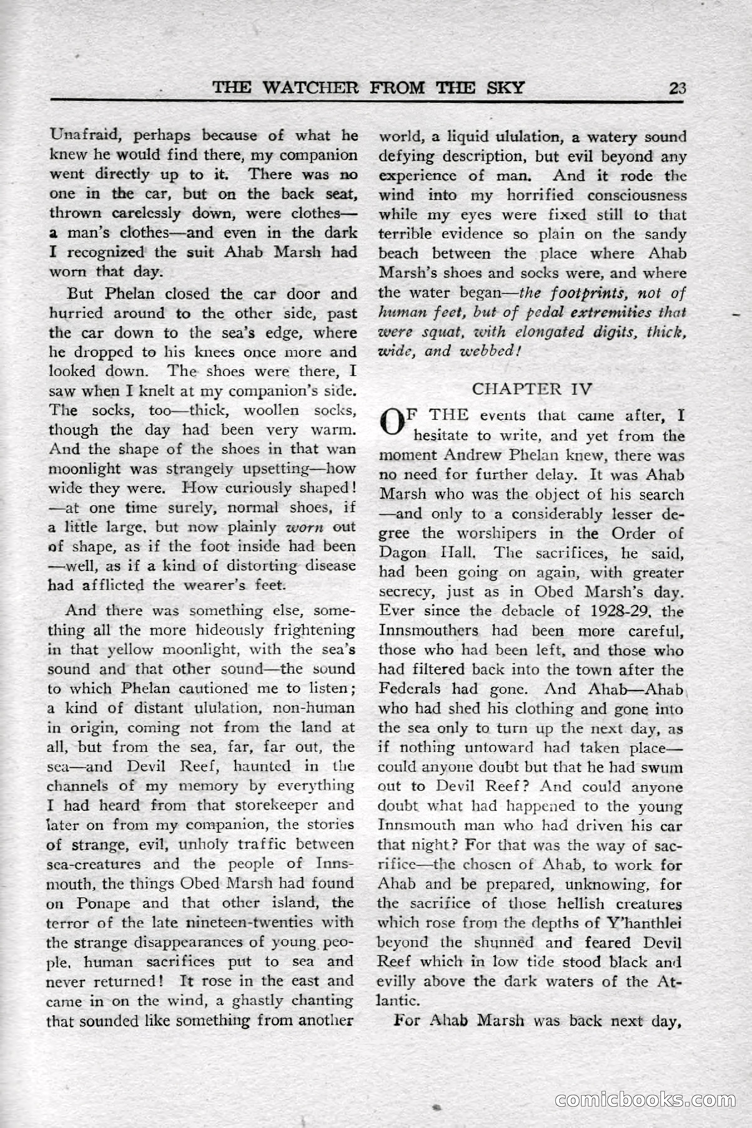 Weird Tales (Canadian Edition) — page 25 of 116