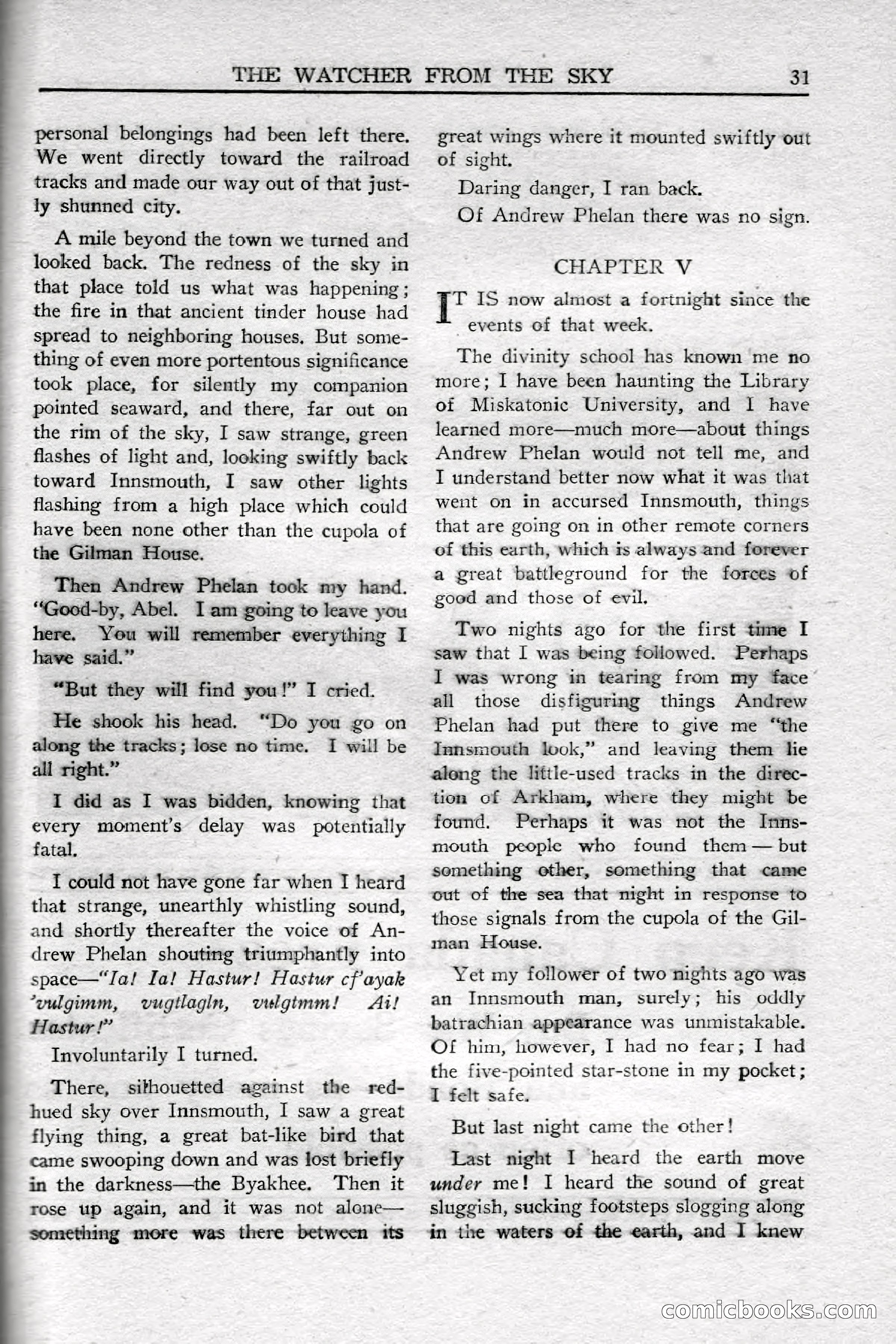 Weird Tales (Canadian Edition) — page 33 of 116
