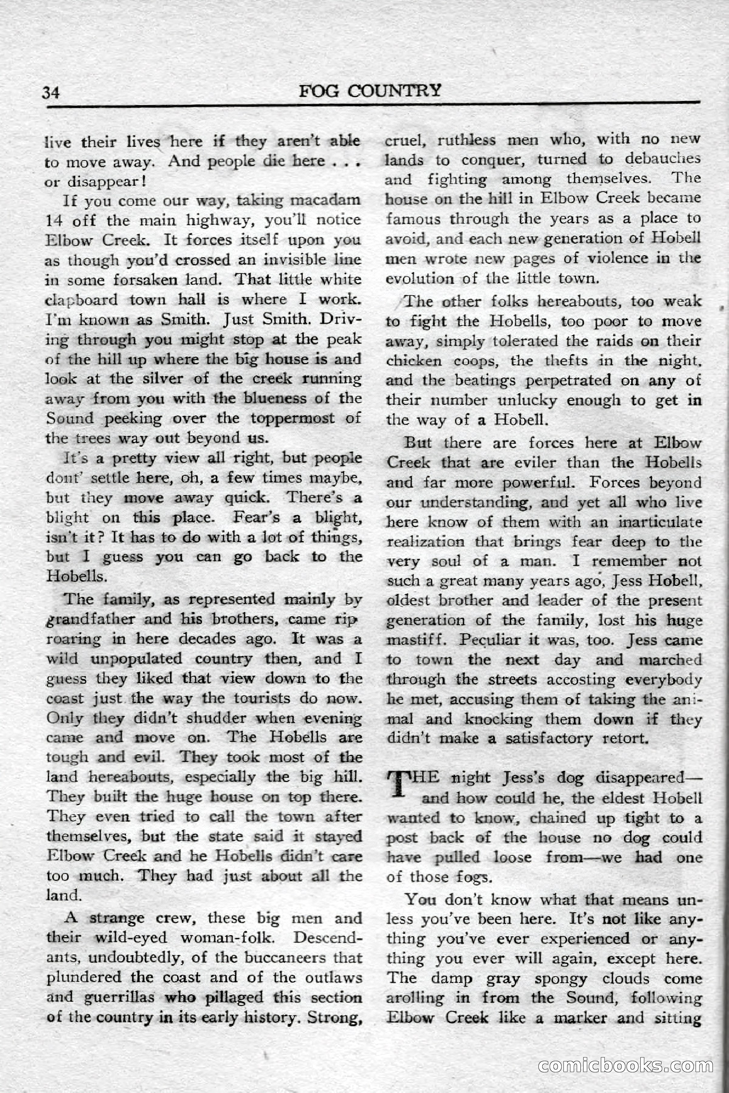 Weird Tales (Canadian Edition) — page 36 of 116