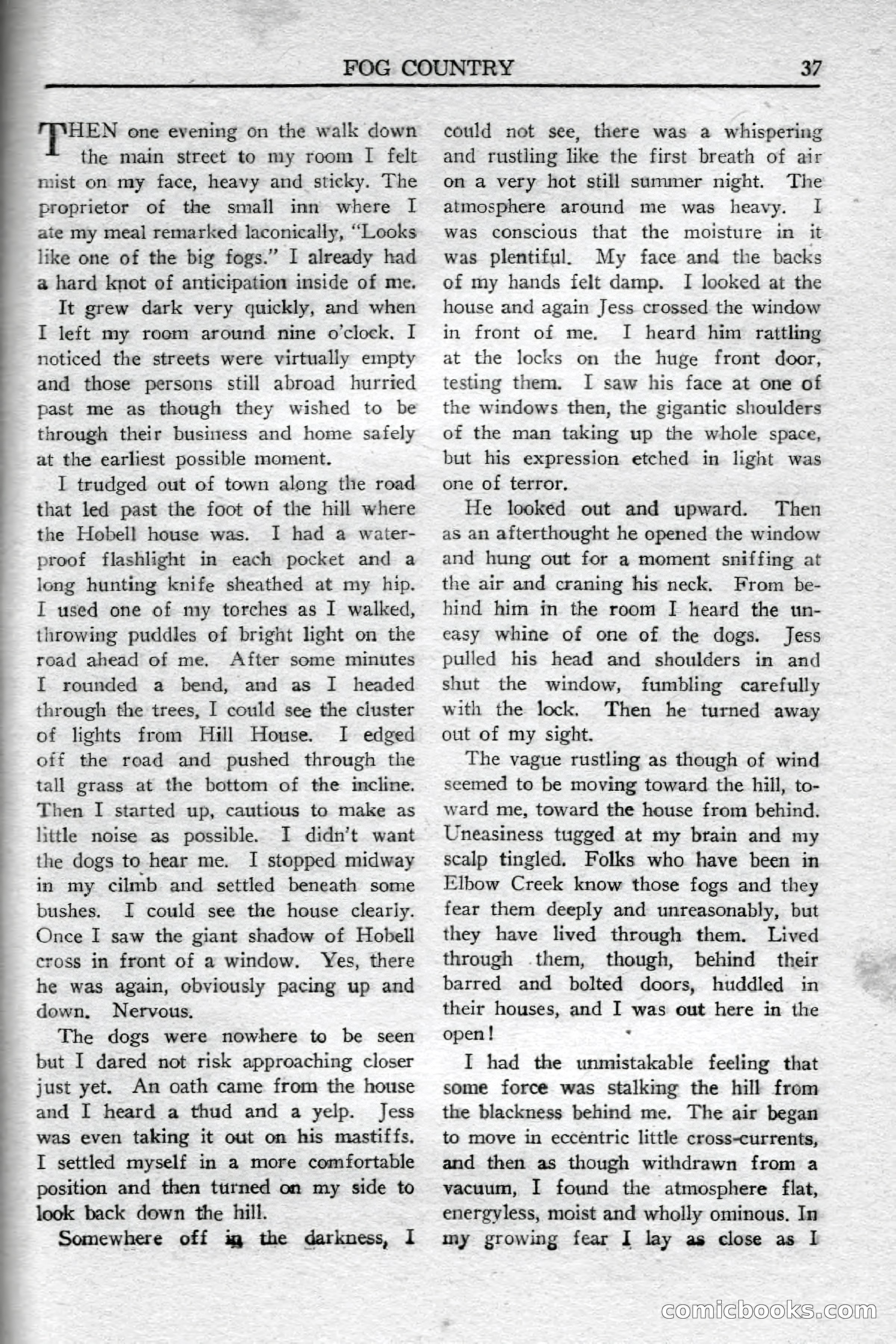 Weird Tales (Canadian Edition) — page 39 of 116