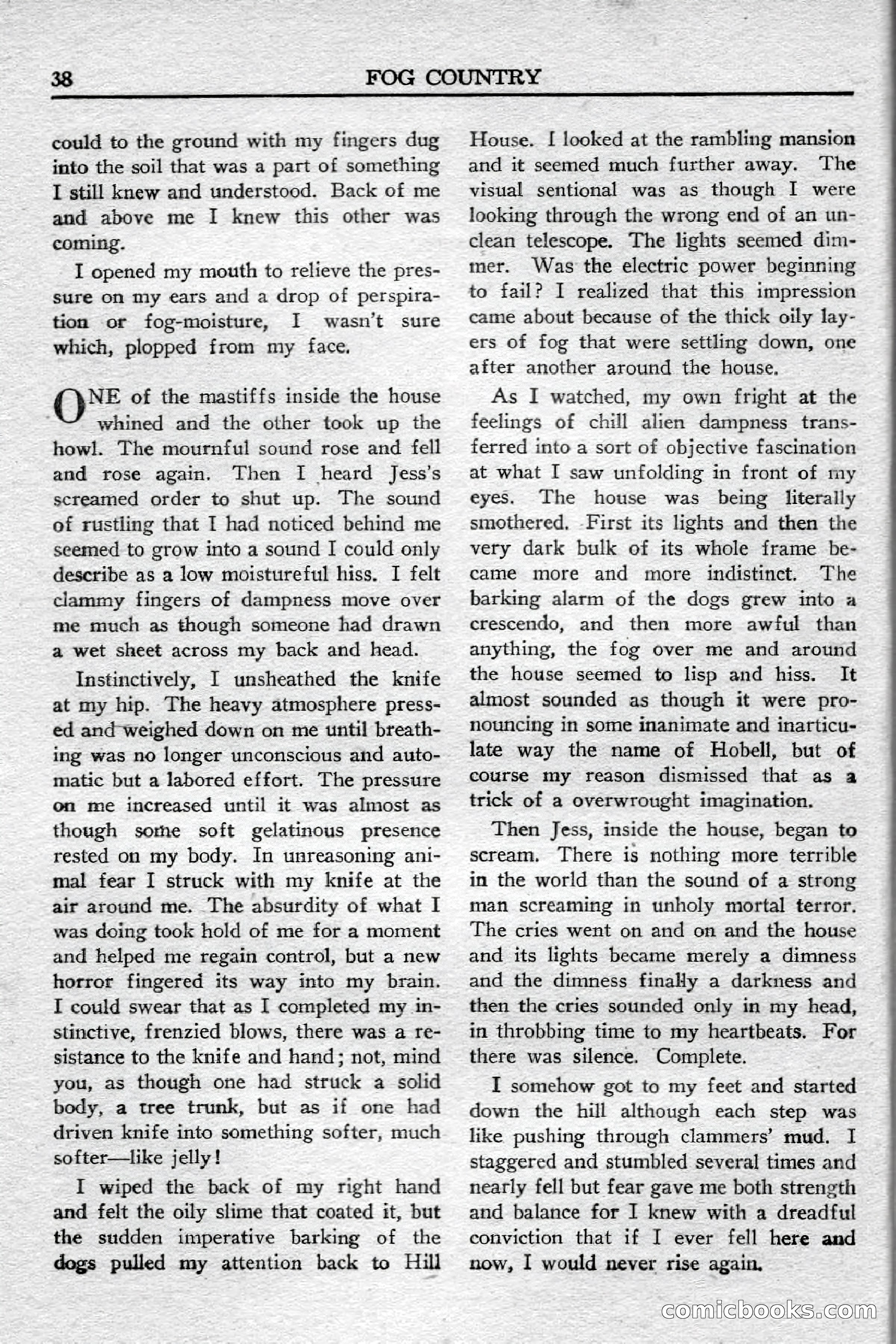 Weird Tales (Canadian Edition) — page 40 of 116