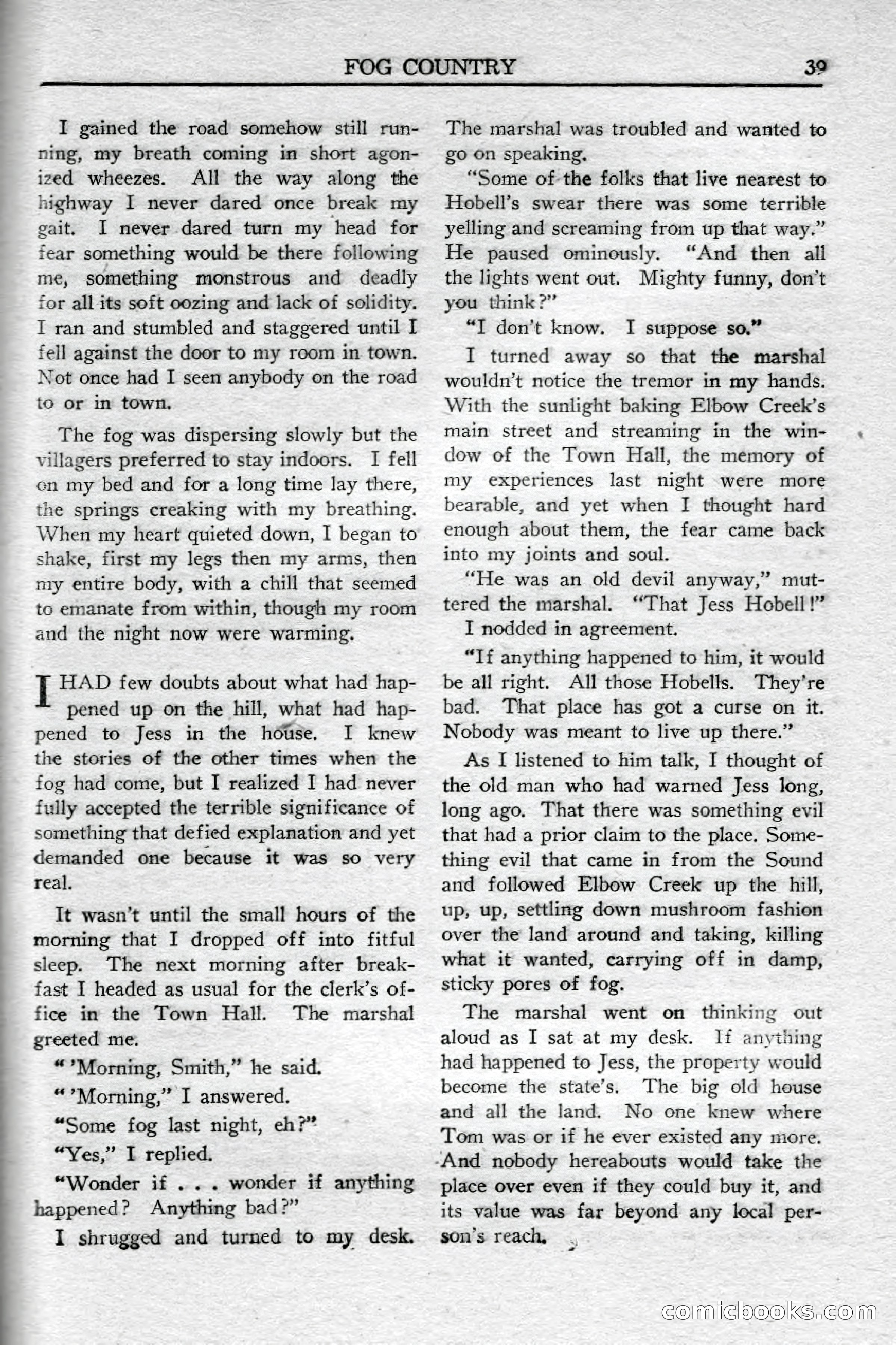 Weird Tales (Canadian Edition) — page 41 of 116