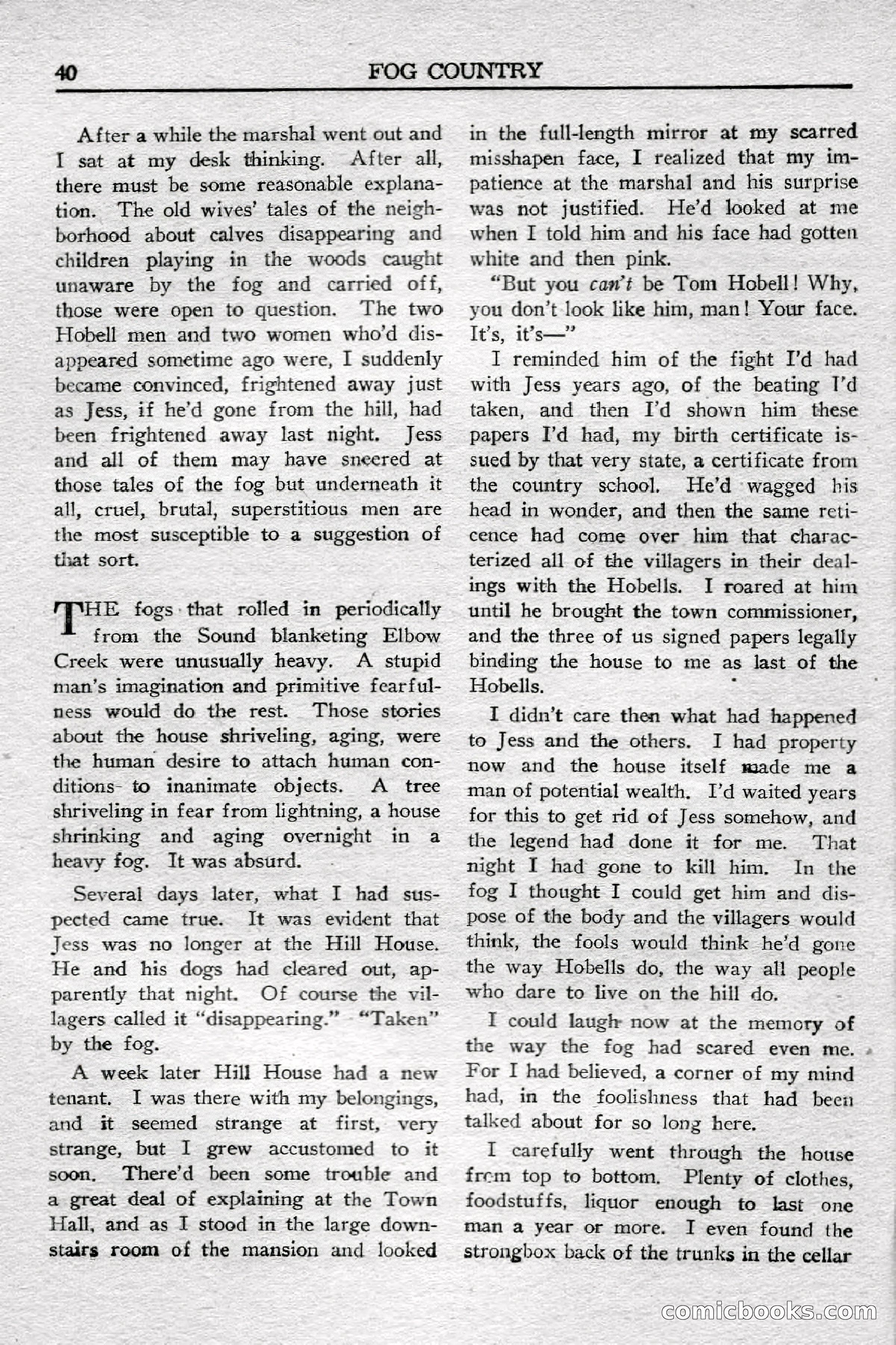 Weird Tales (Canadian Edition) — page 42 of 116