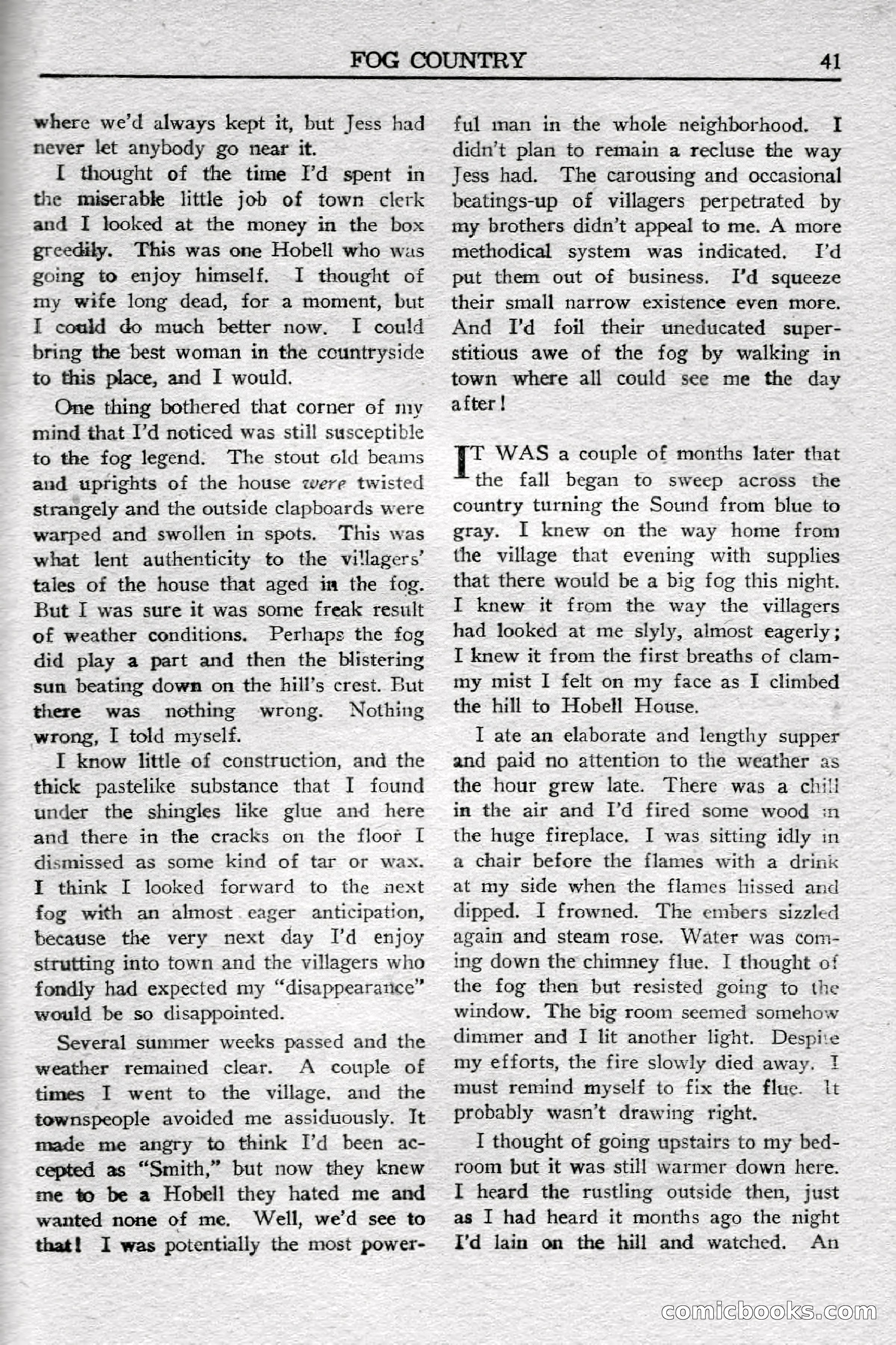 Weird Tales (Canadian Edition) — page 43 of 116