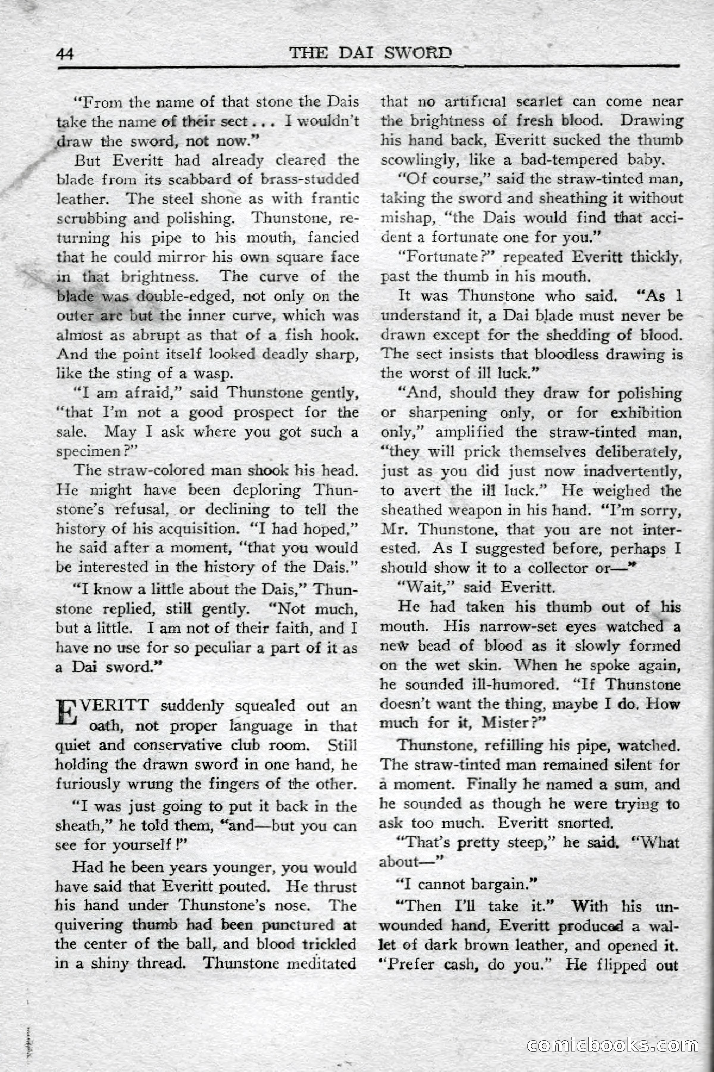 Weird Tales (Canadian Edition) — page 46 of 116