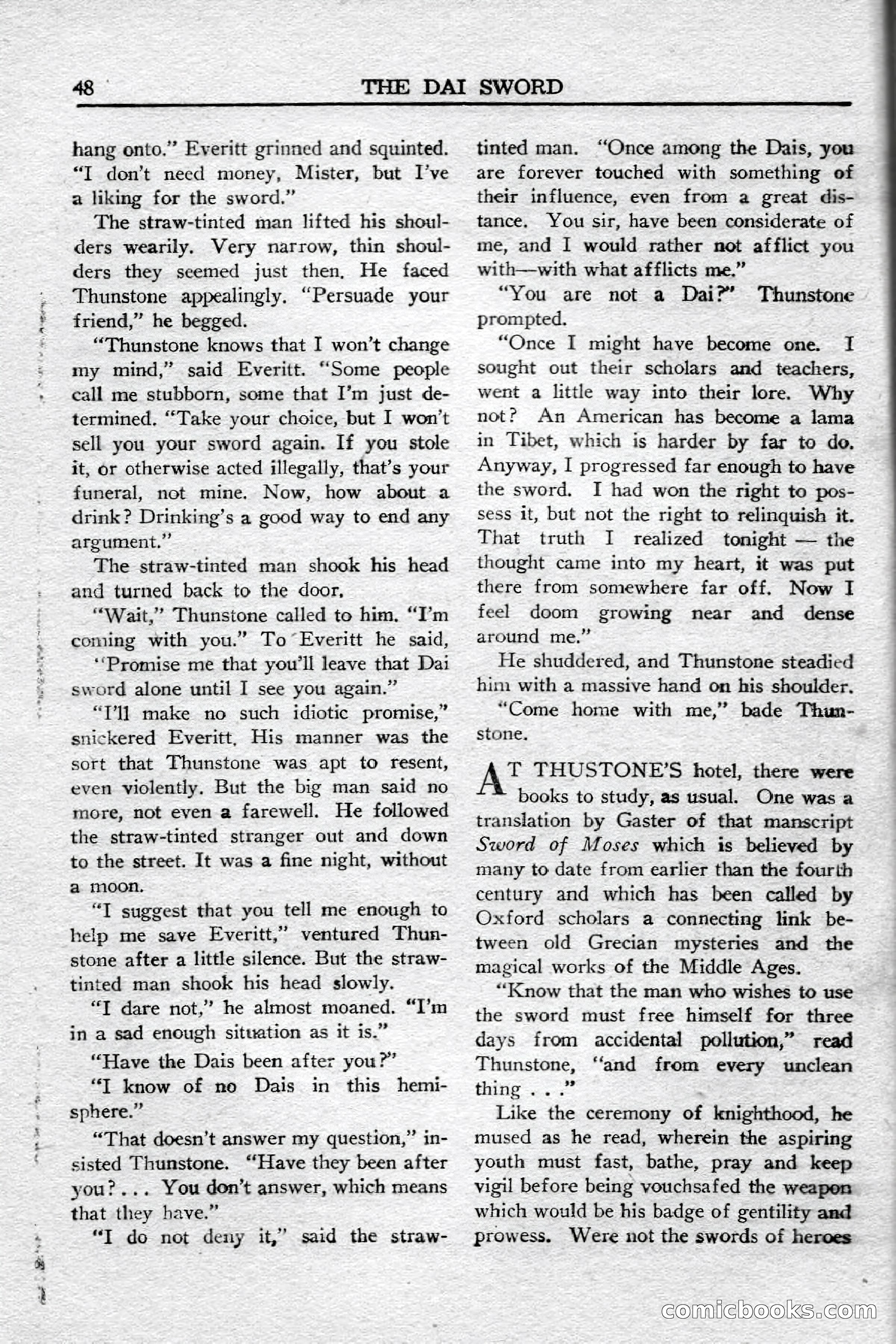 Weird Tales (Canadian Edition) — page 50 of 116