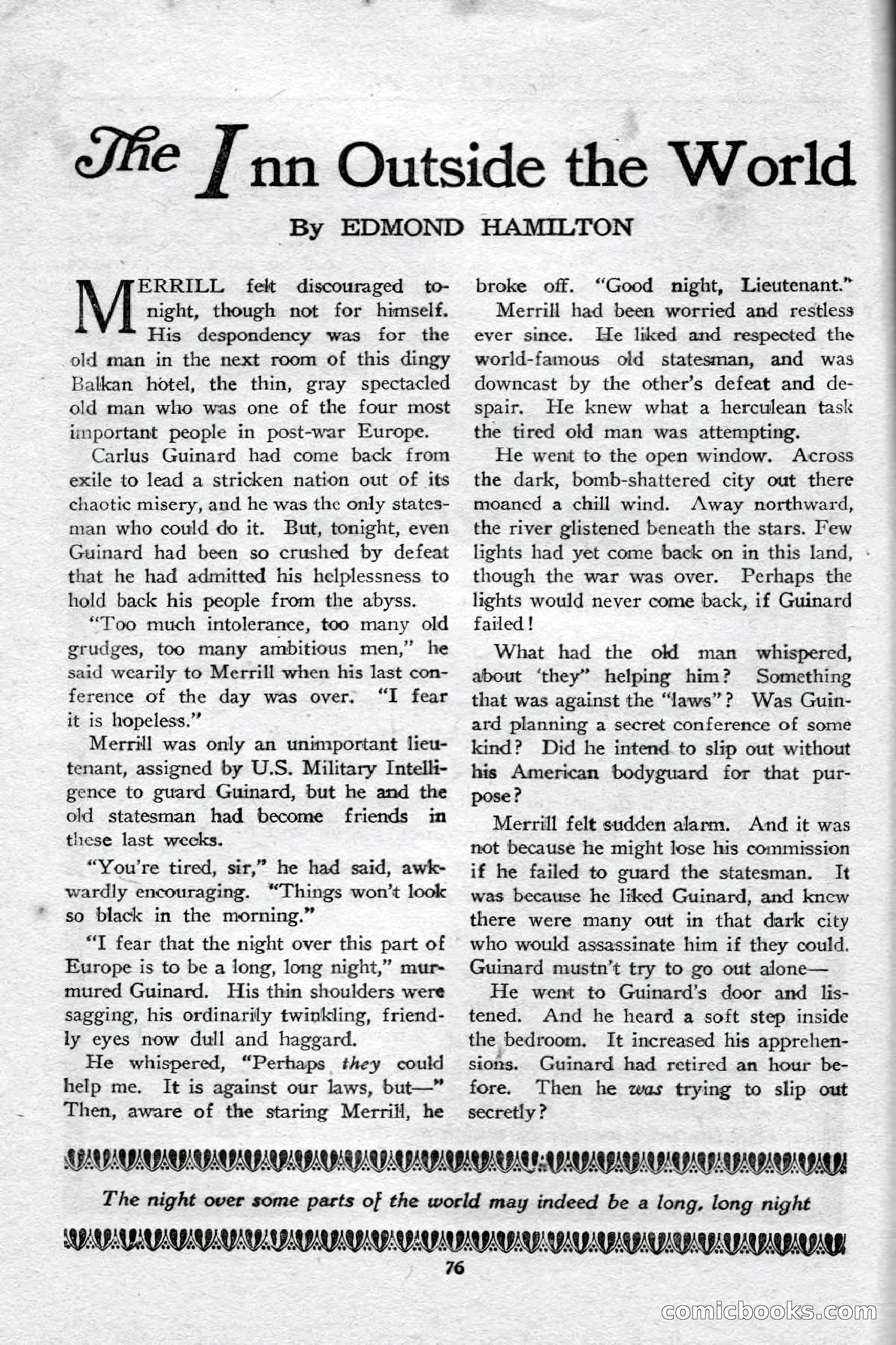 Weird Tales (Canadian Edition) — page 78 of 116