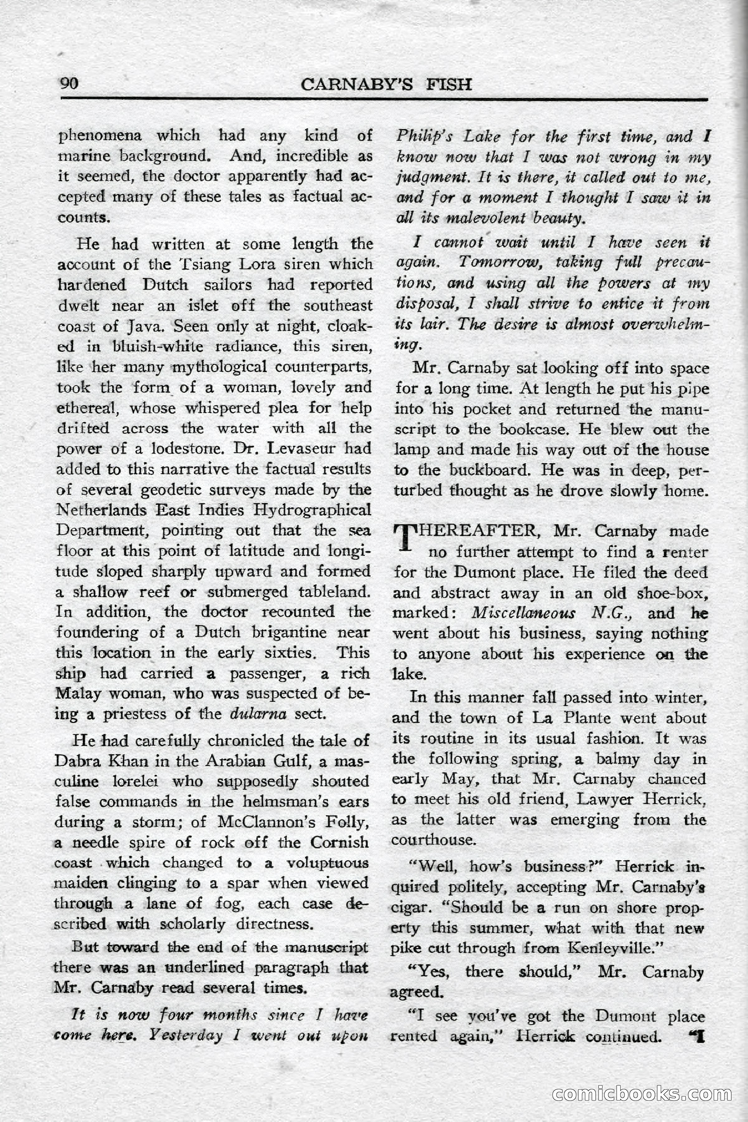 Weird Tales (Canadian Edition) — page 92 of 116