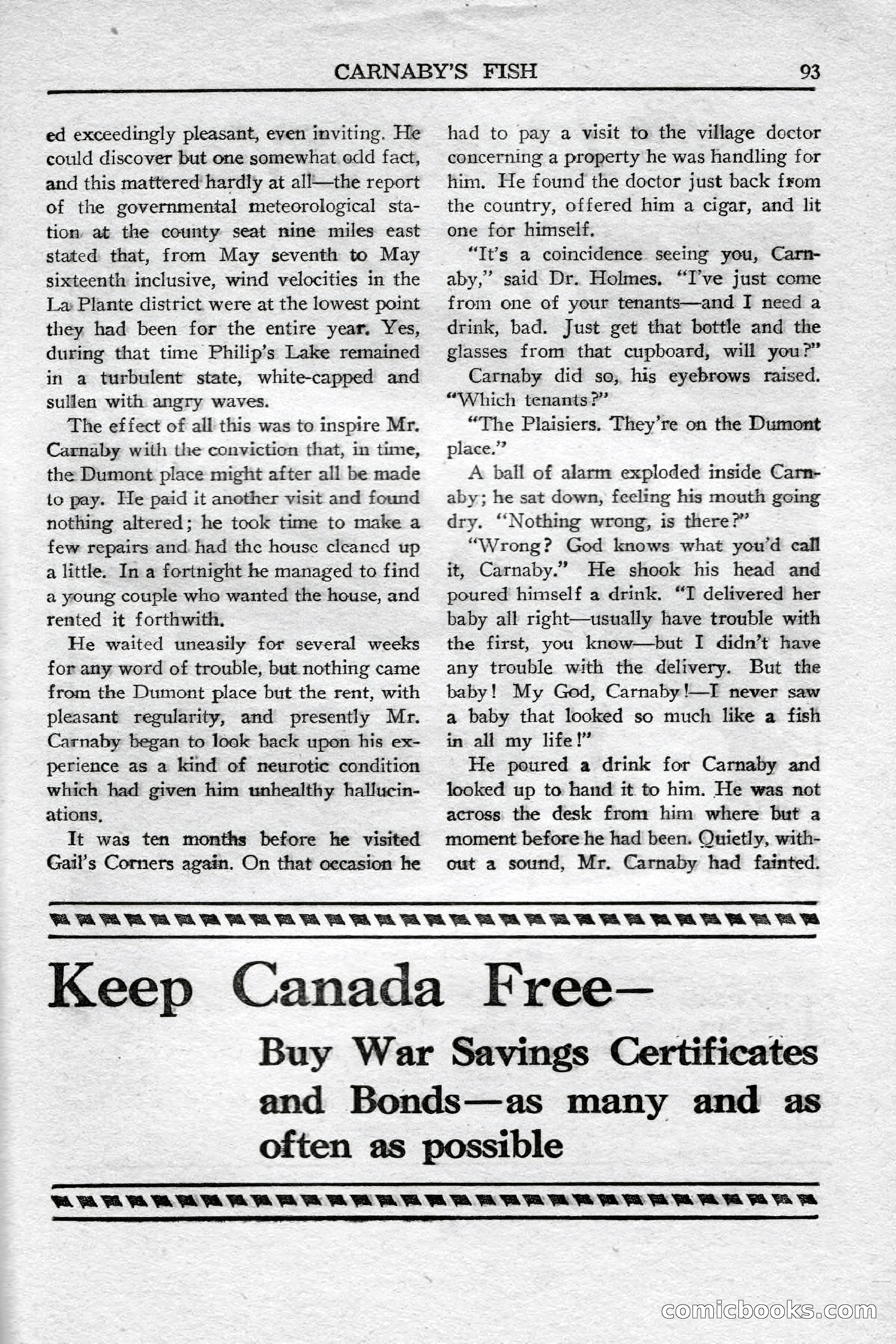 Weird Tales (Canadian Edition) — page 95 of 116