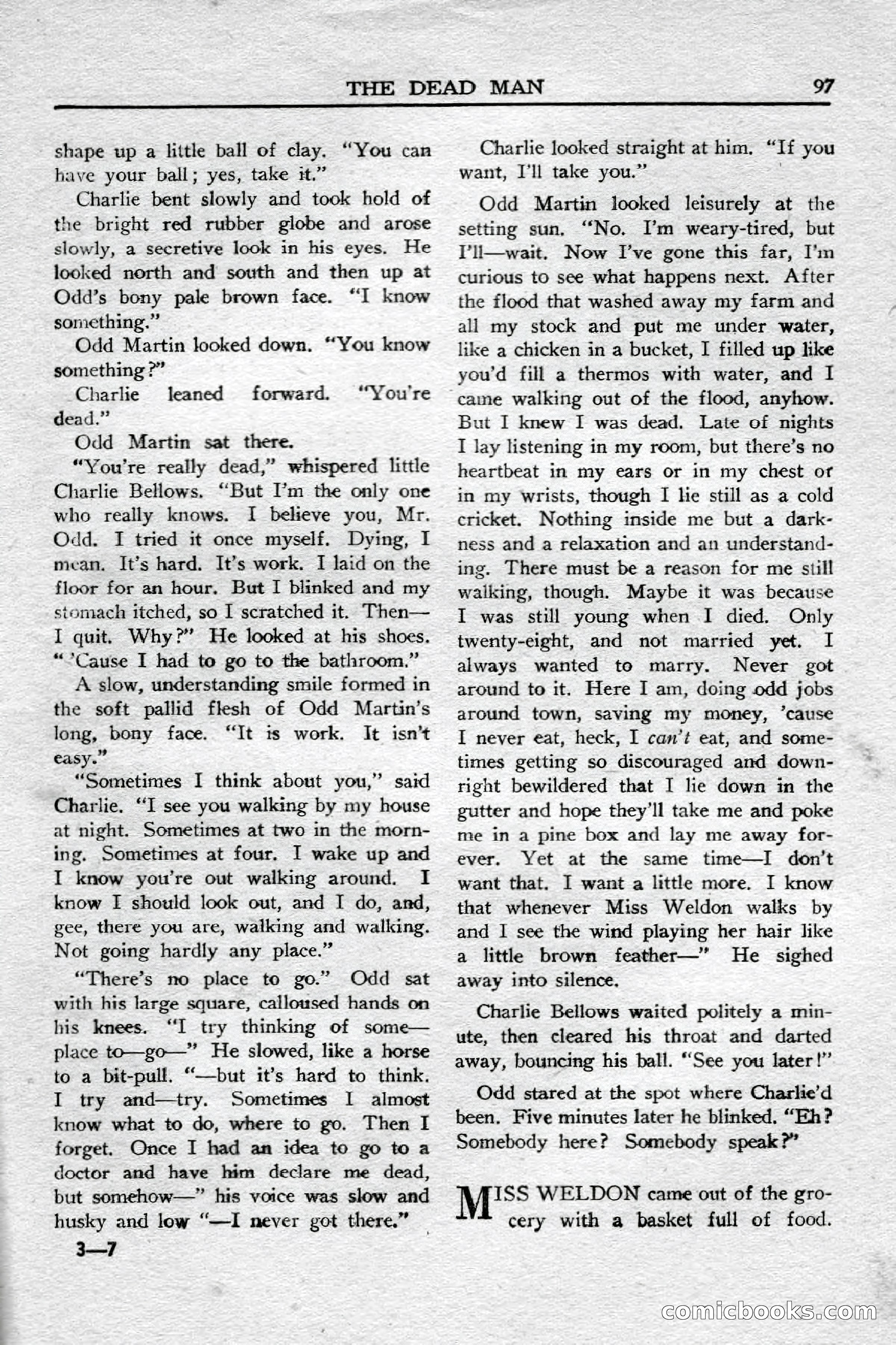 Weird Tales (Canadian Edition) — page 99 of 116