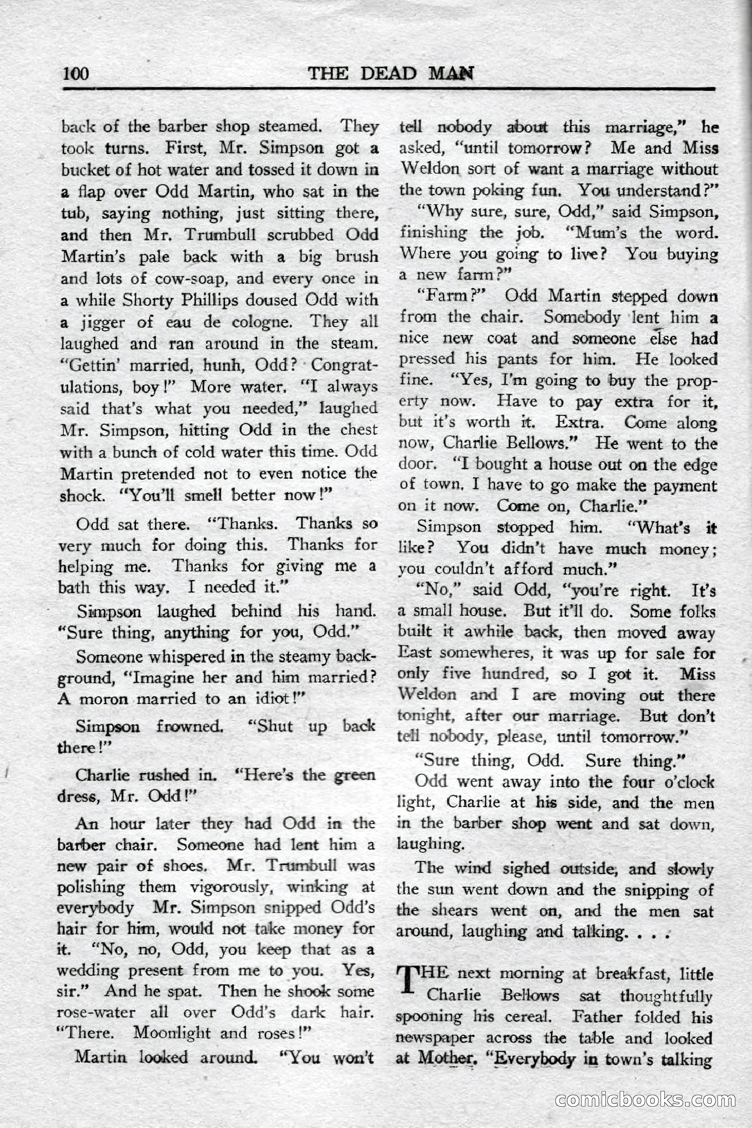 Weird Tales (Canadian Edition) — page 102 of 116