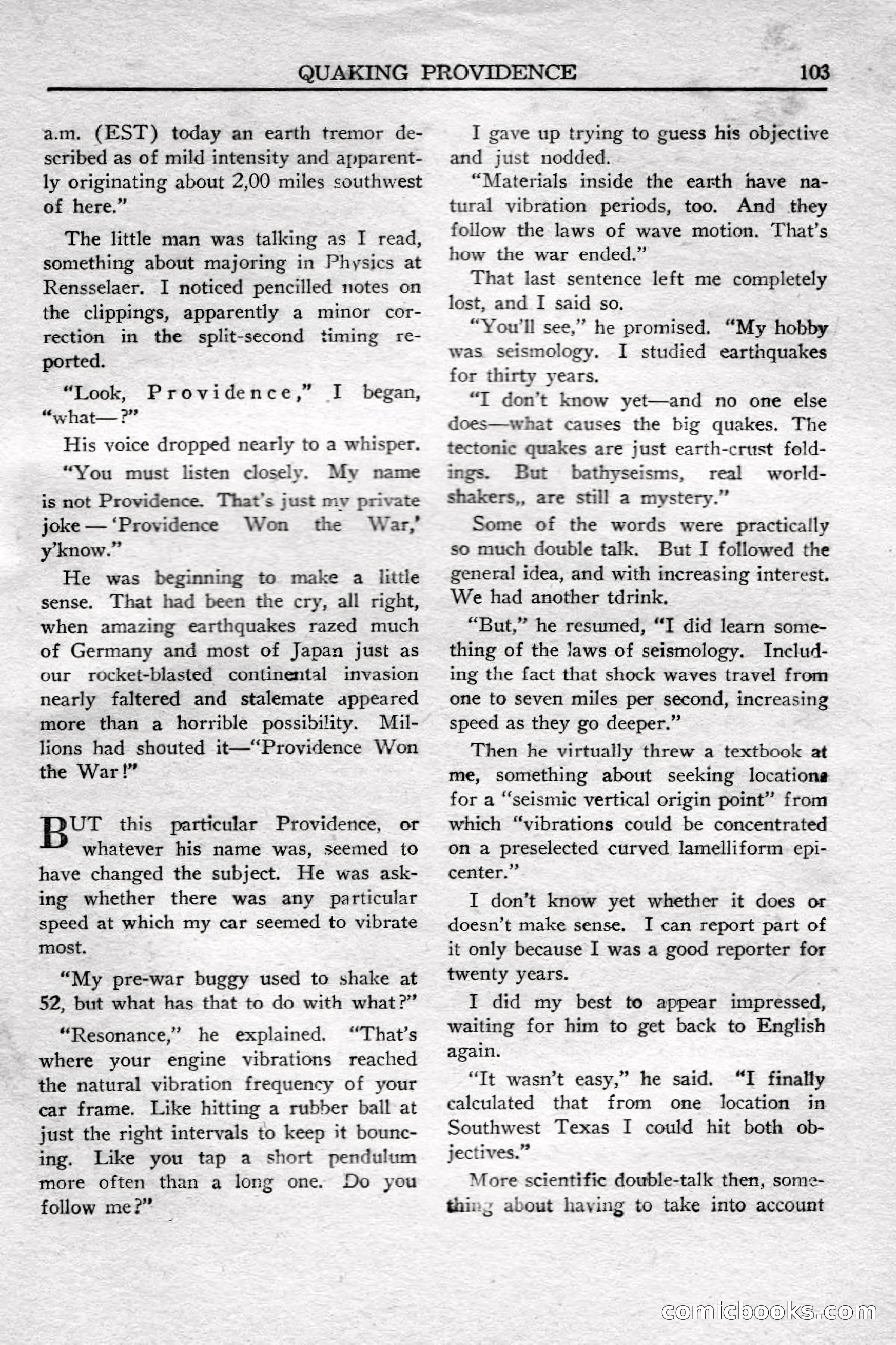 Weird Tales (Canadian Edition) — page 105 of 116