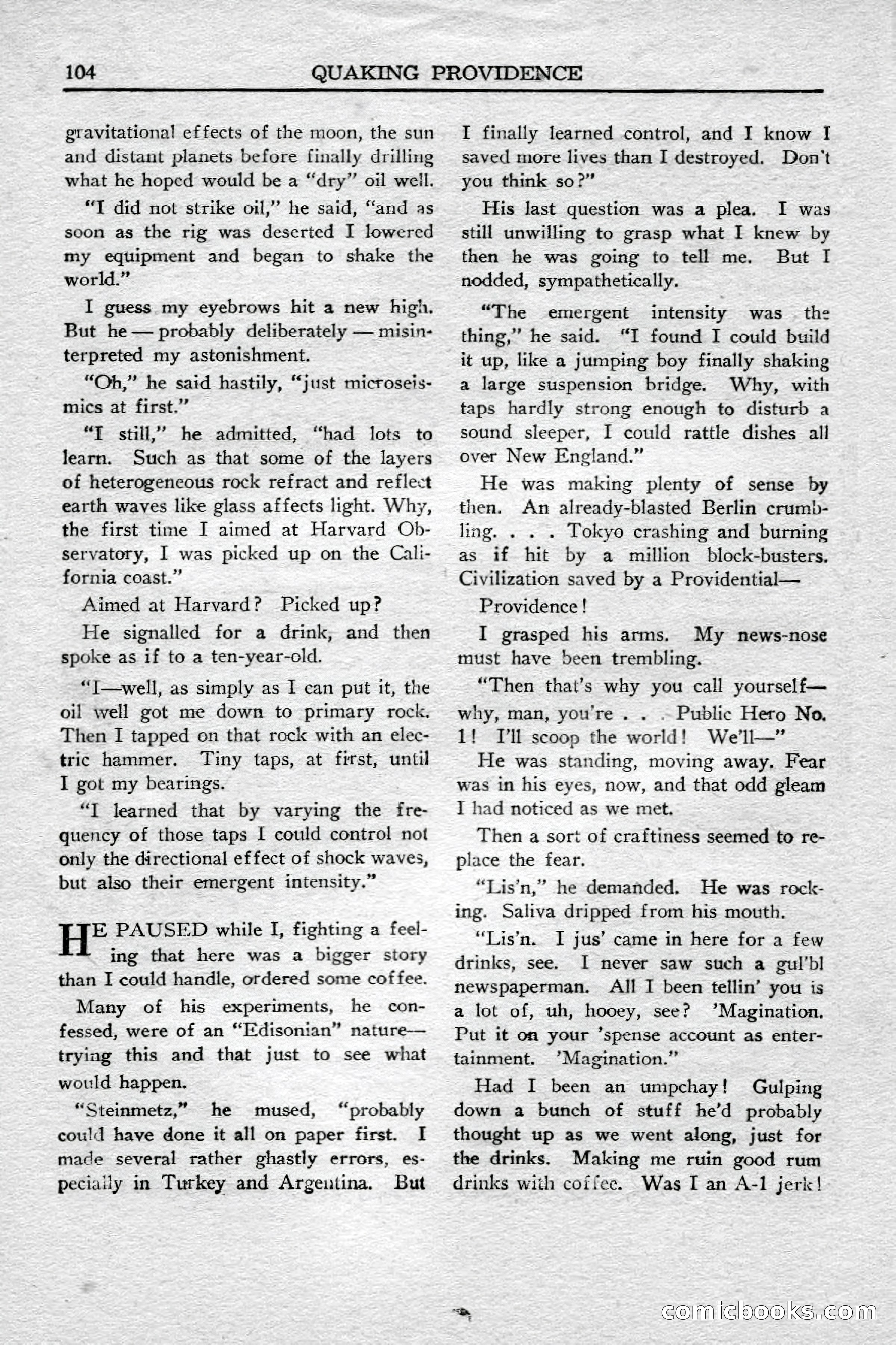 Weird Tales (Canadian Edition) — page 106 of 116