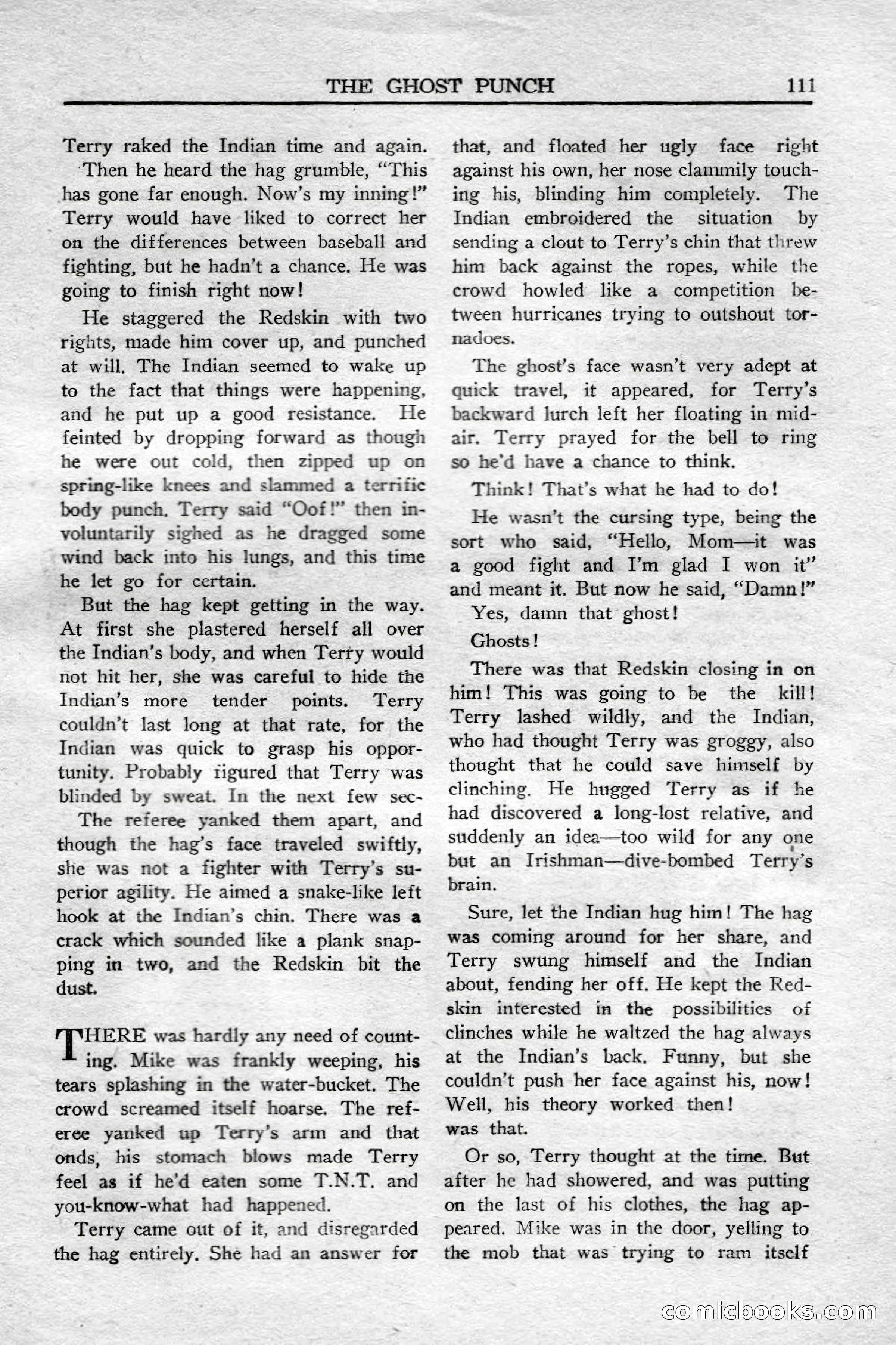 Weird Tales (Canadian Edition) — page 113 of 116