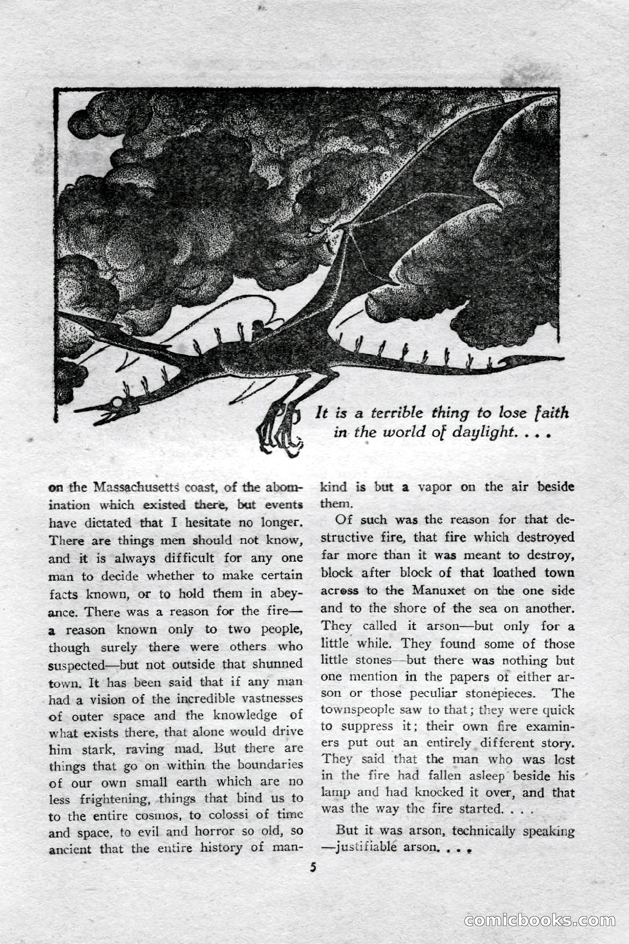Weird Tales (Canadian Edition) — page 7 of 116