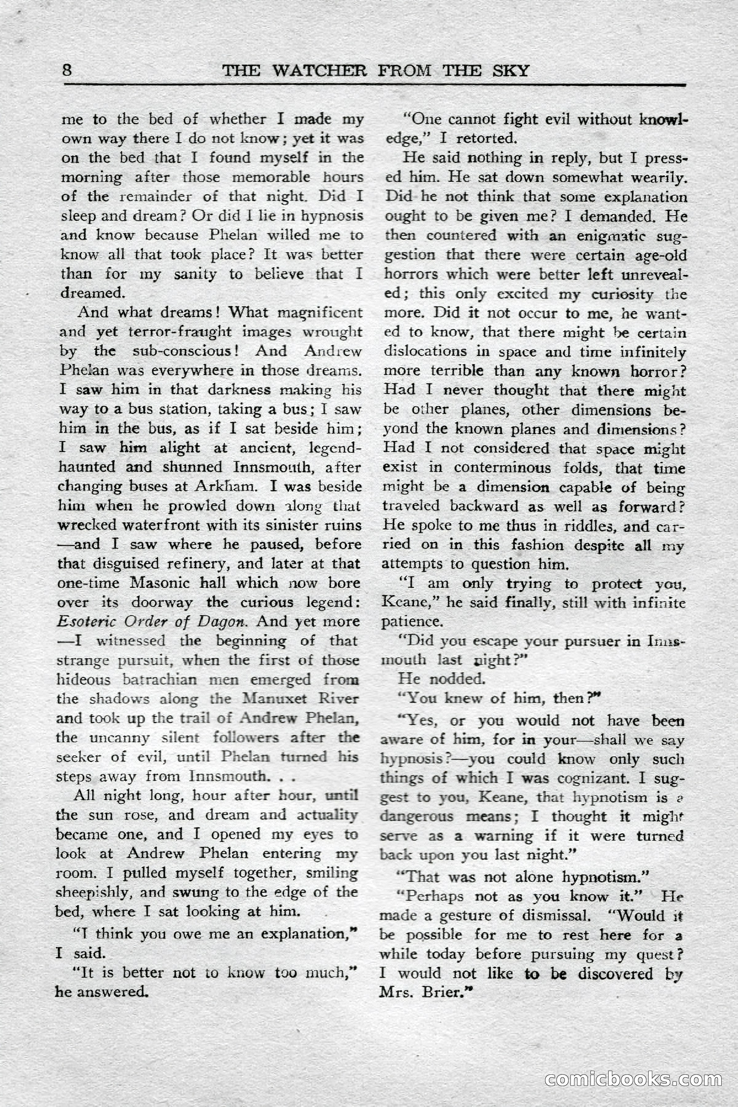 Weird Tales (Canadian Edition) — page 10 of 116