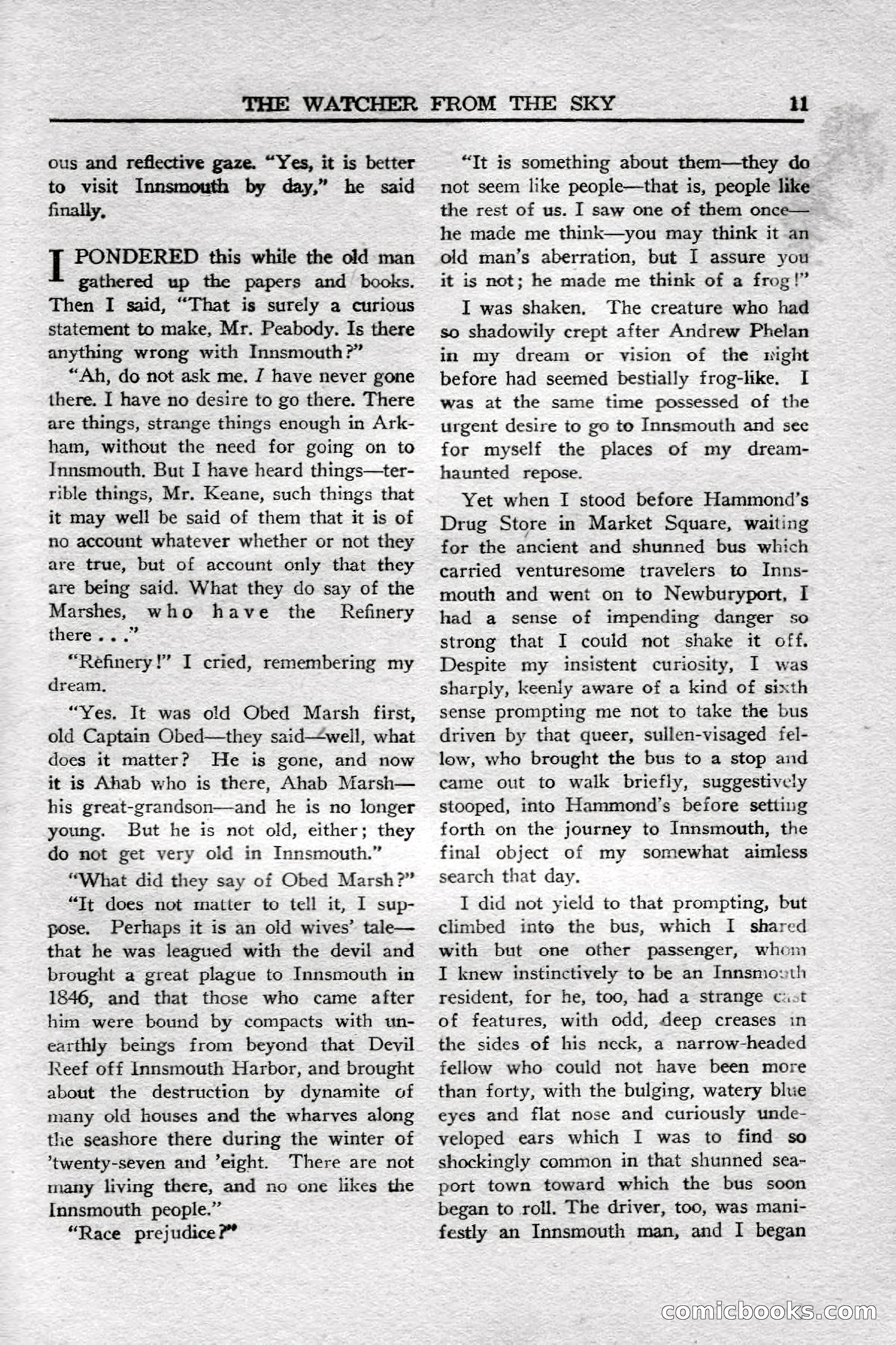 Weird Tales (Canadian Edition) — page 13 of 116
