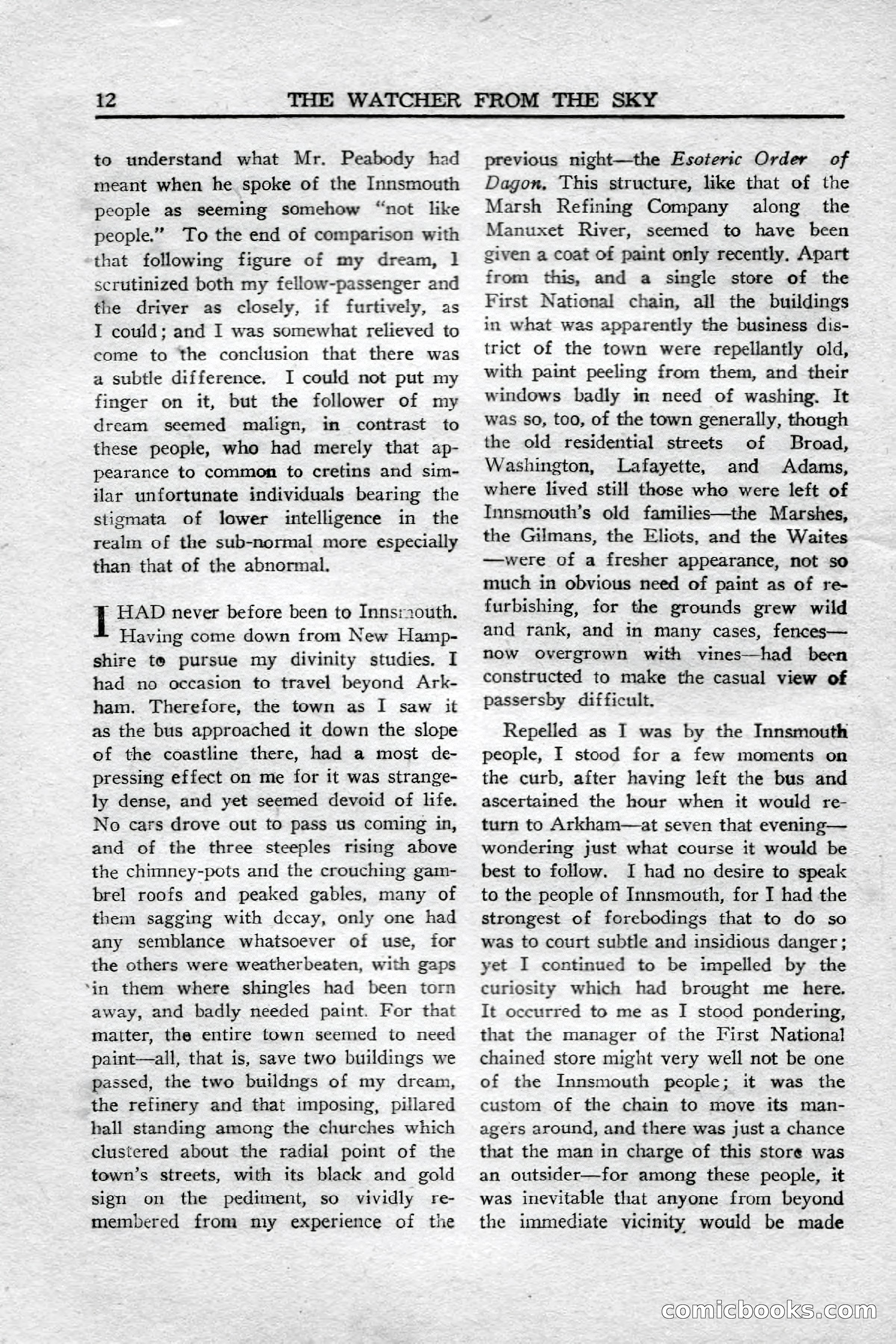 Weird Tales (Canadian Edition) — page 14 of 116
