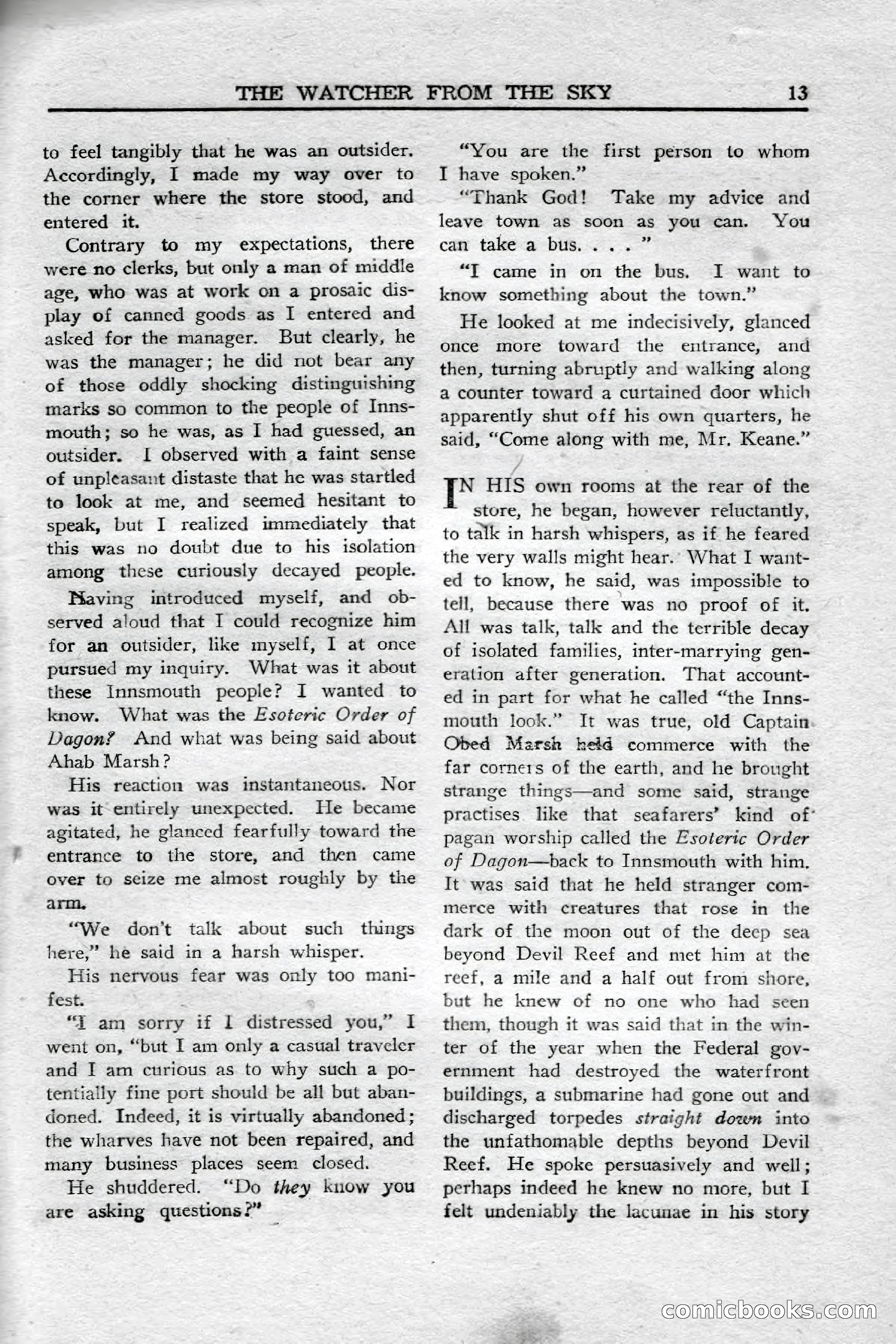 Weird Tales (Canadian Edition) — page 15 of 116