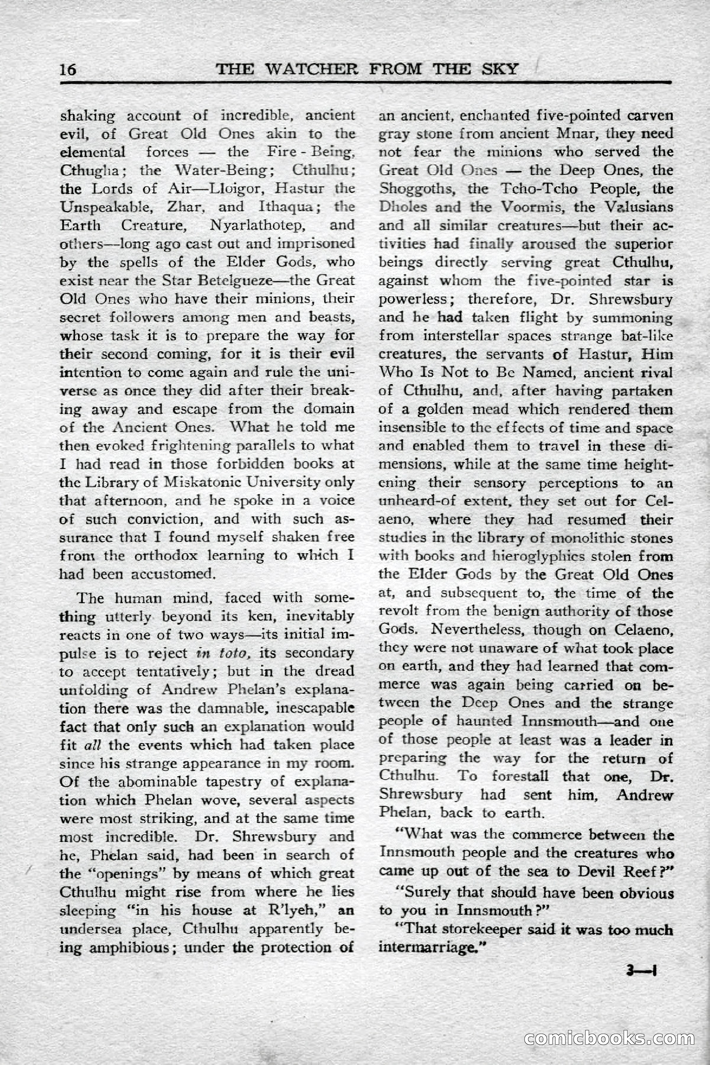 Weird Tales (Canadian Edition) — page 18 of 116