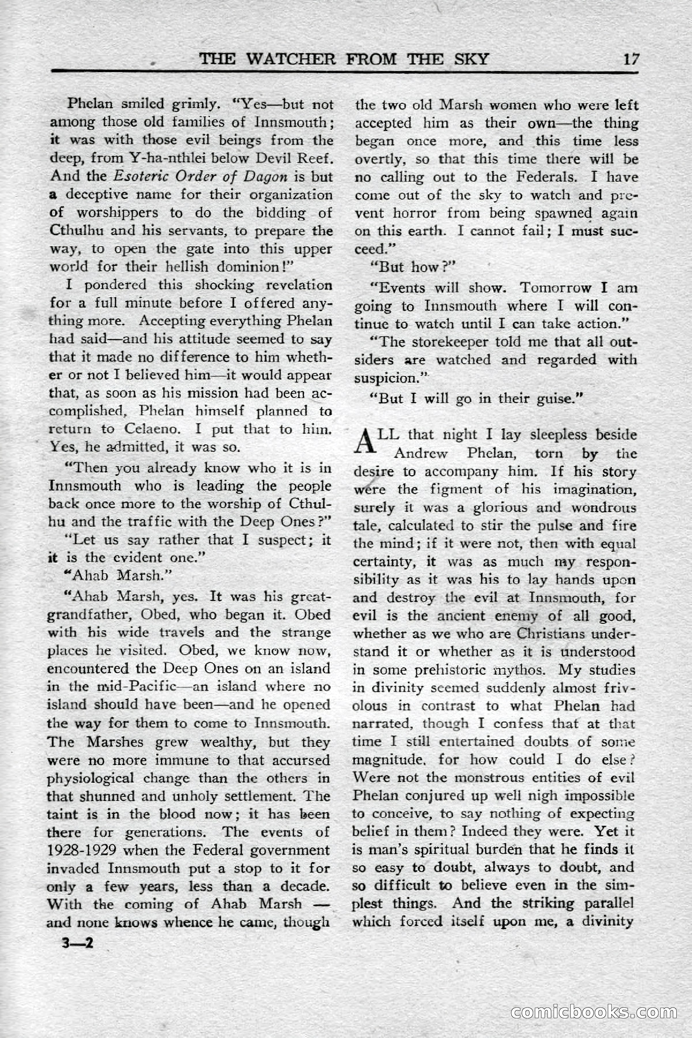 Weird Tales (Canadian Edition) — page 19 of 116