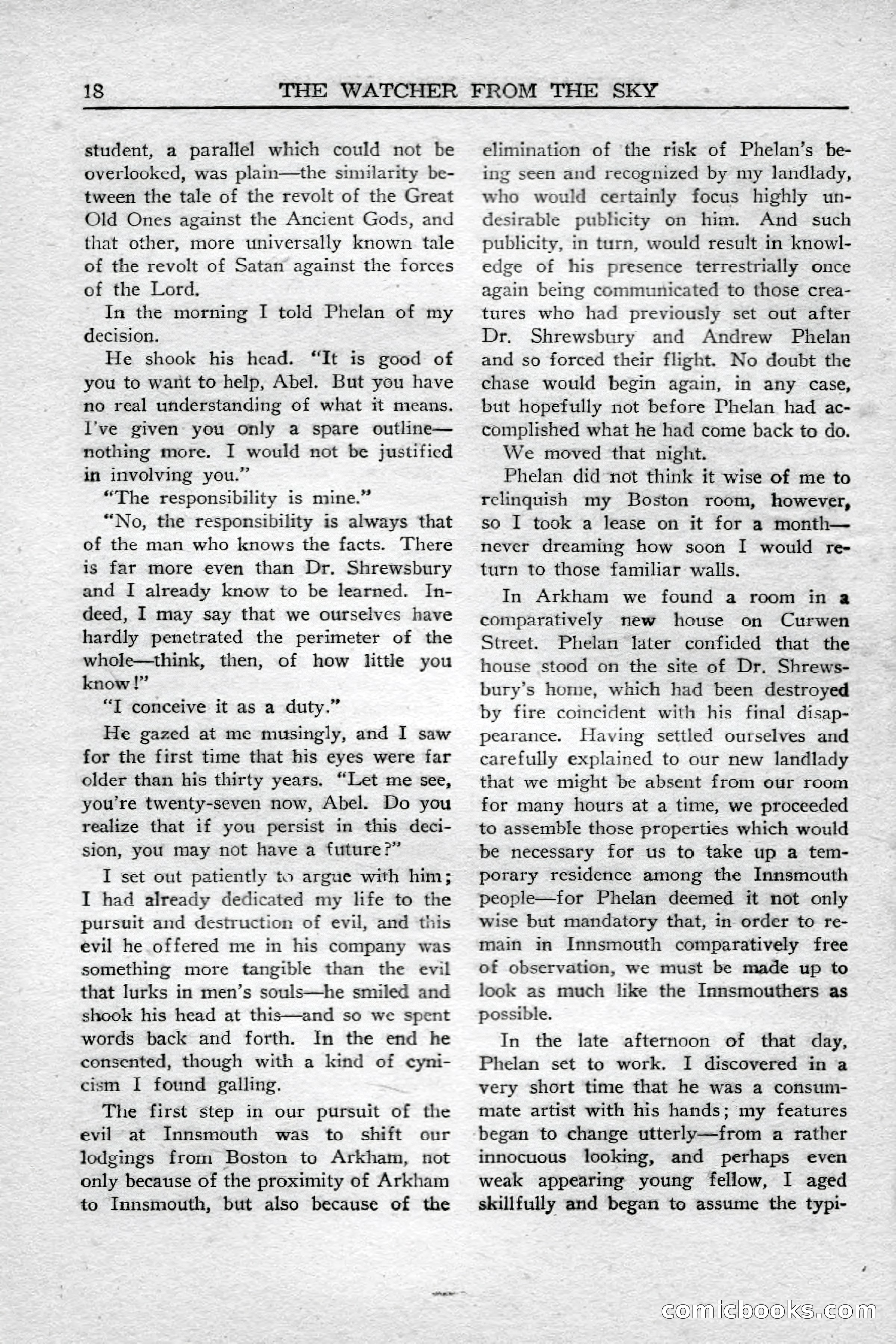 Weird Tales (Canadian Edition) — page 20 of 116