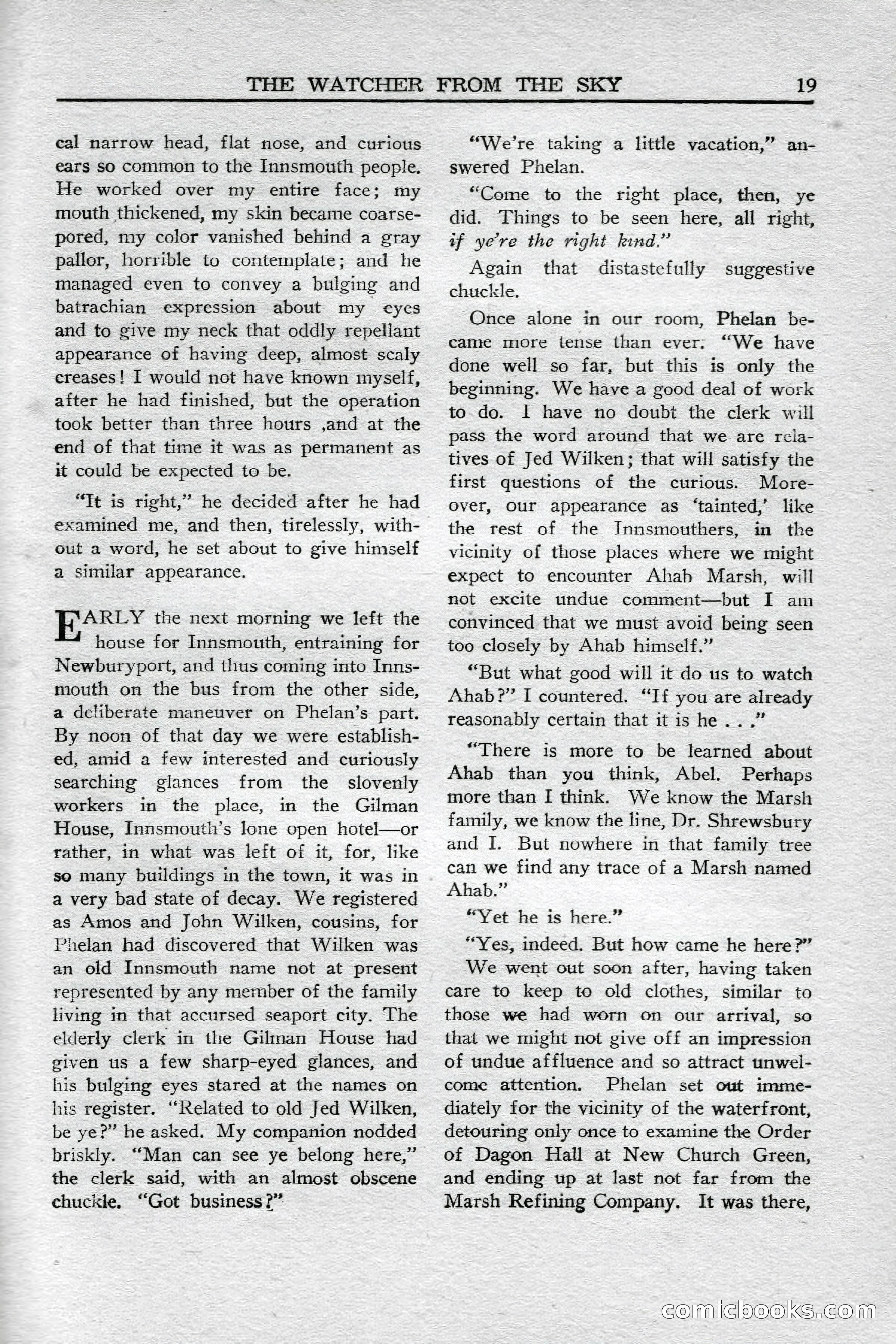 Weird Tales (Canadian Edition) — page 21 of 116