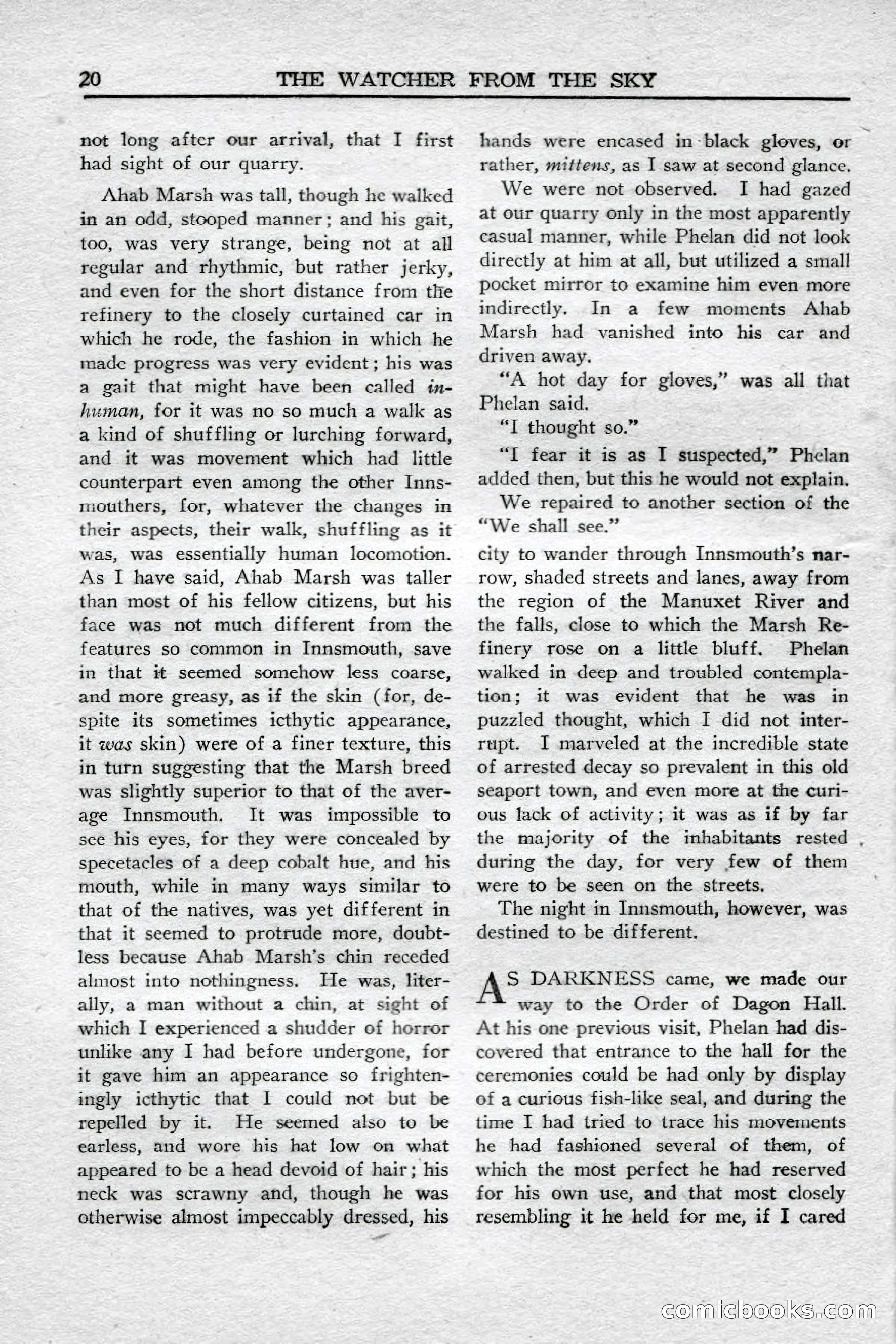 Weird Tales (Canadian Edition) — page 22 of 116
