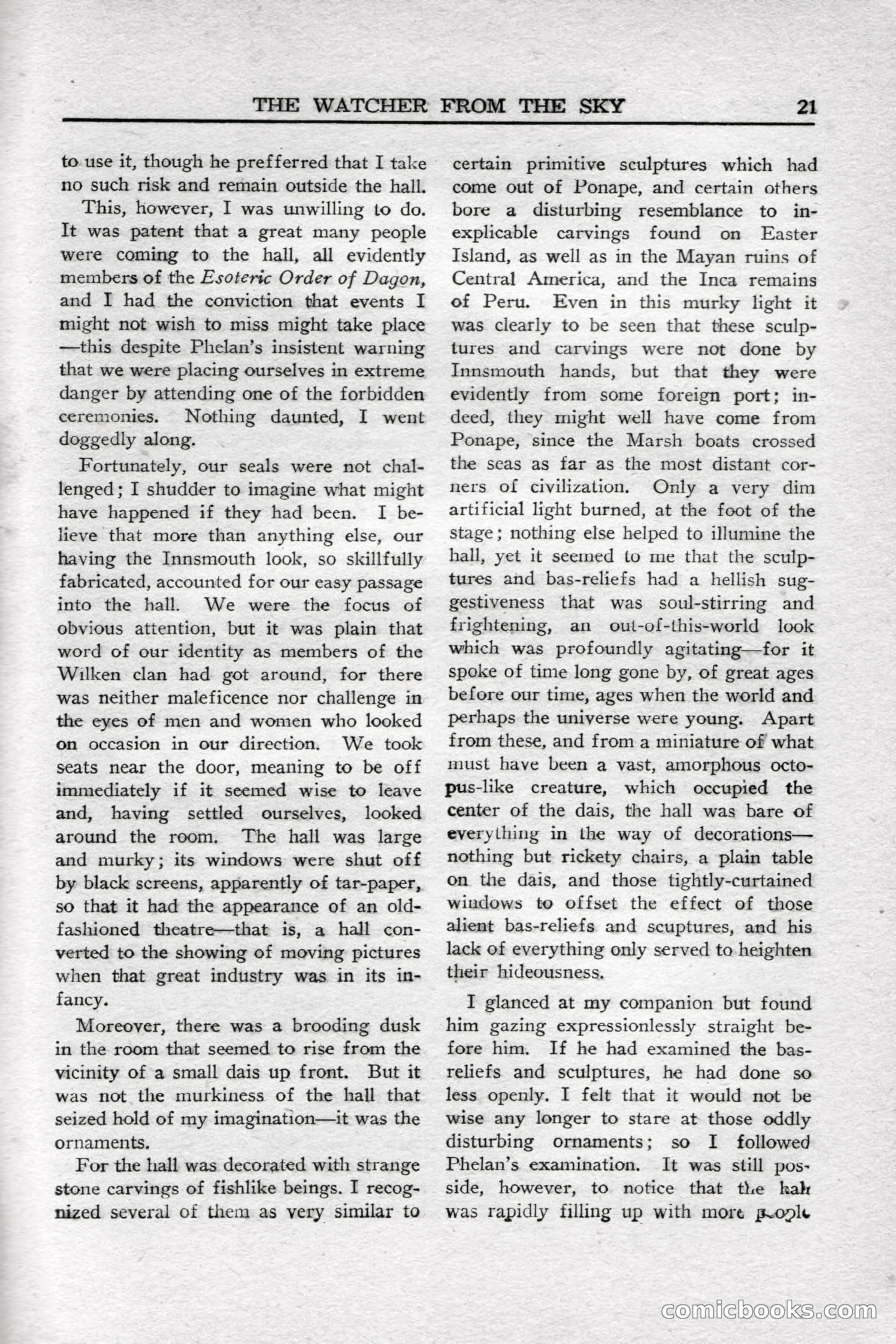 Weird Tales (Canadian Edition) — page 23 of 116