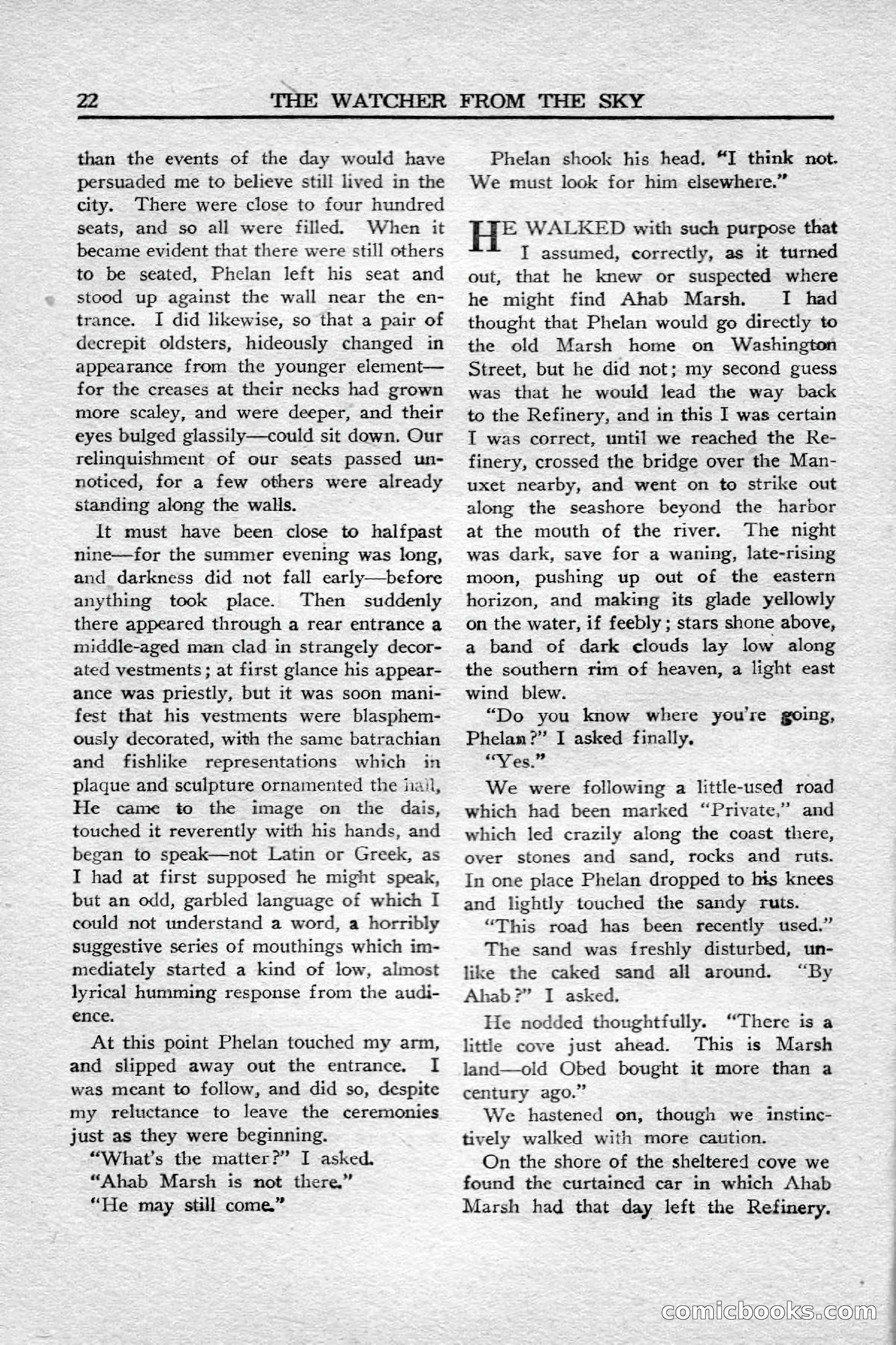 Weird Tales (Canadian Edition) — page 24 of 116
