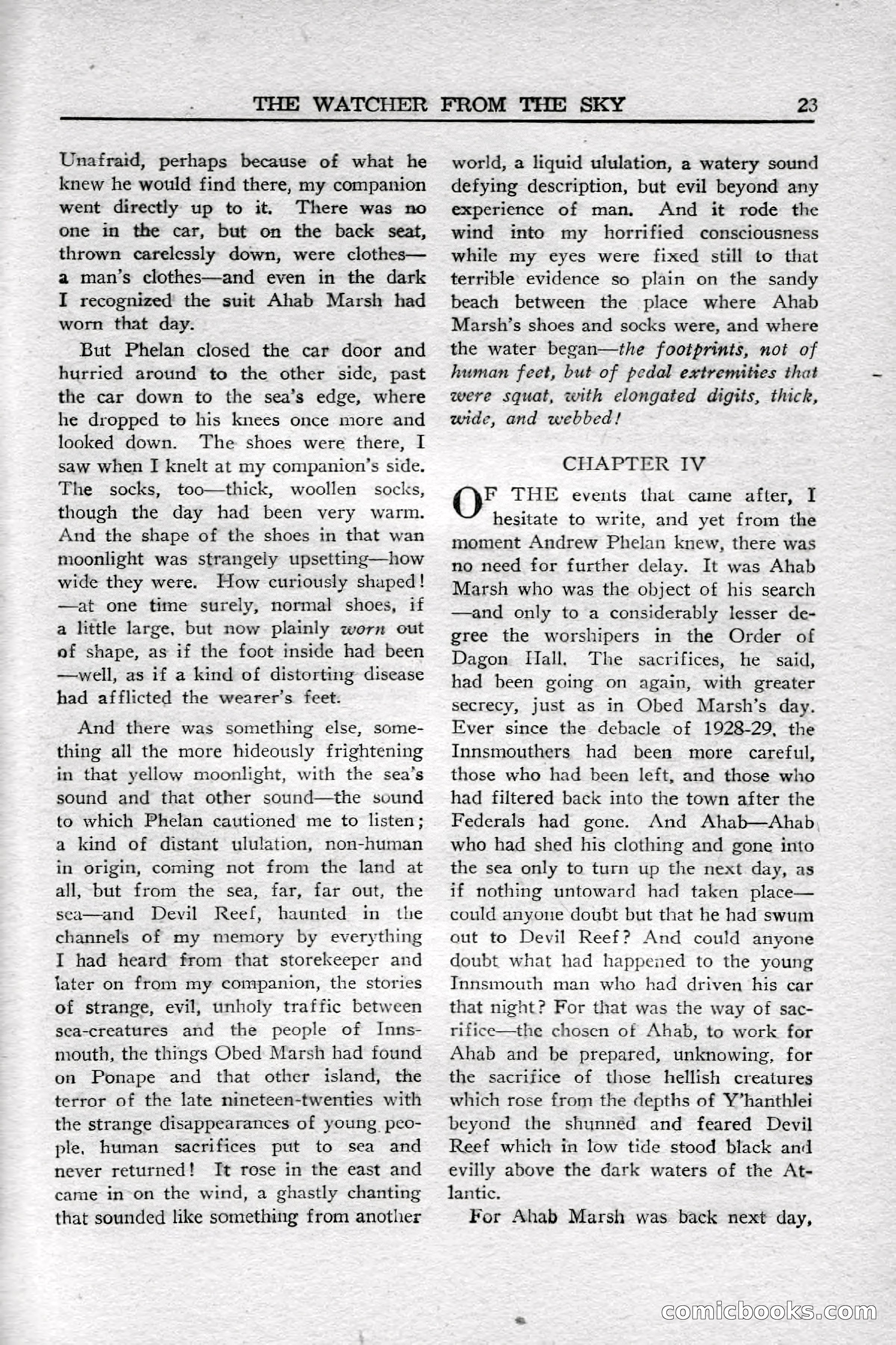 Weird Tales (Canadian Edition) — page 25 of 116