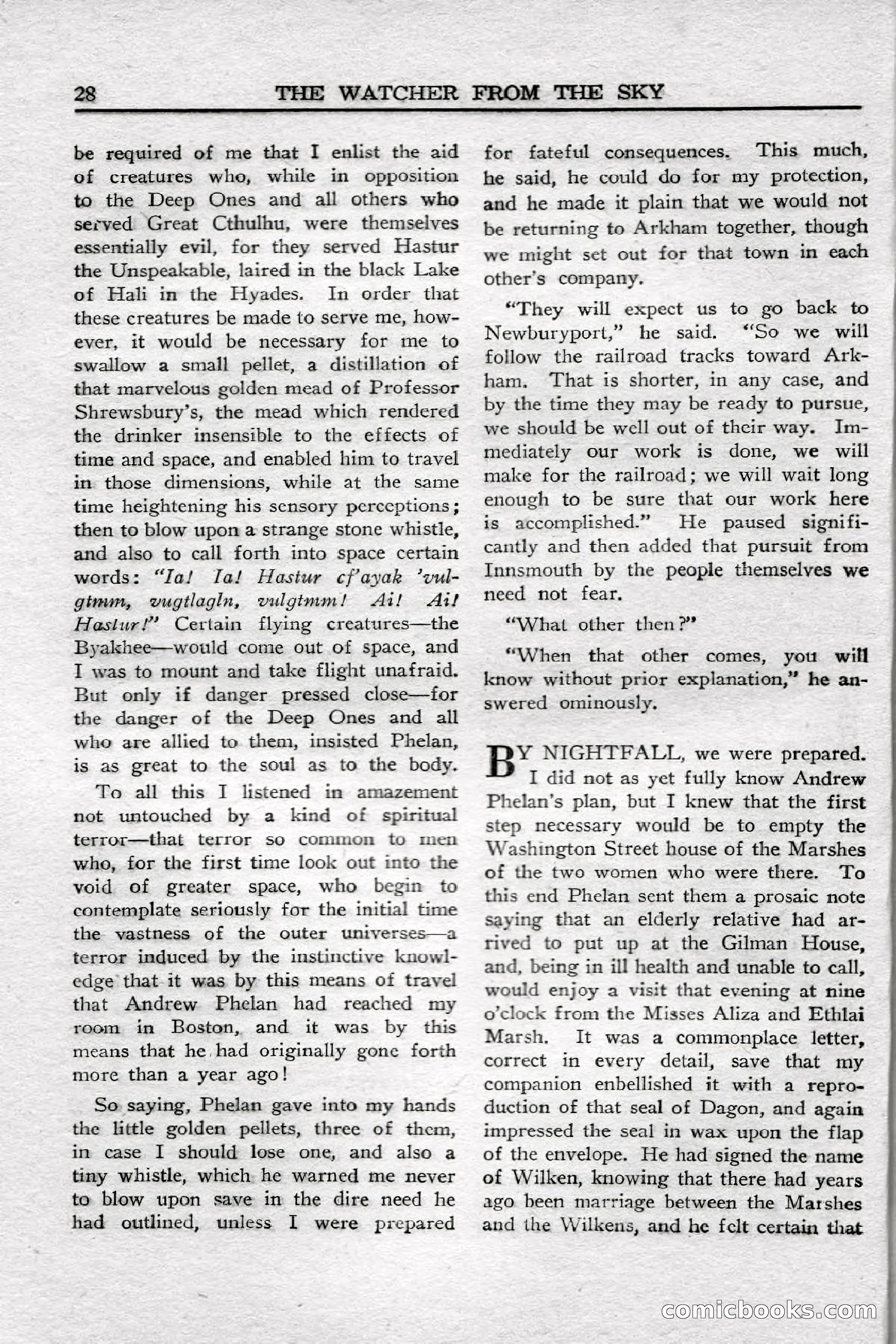 Weird Tales (Canadian Edition) — page 30 of 116