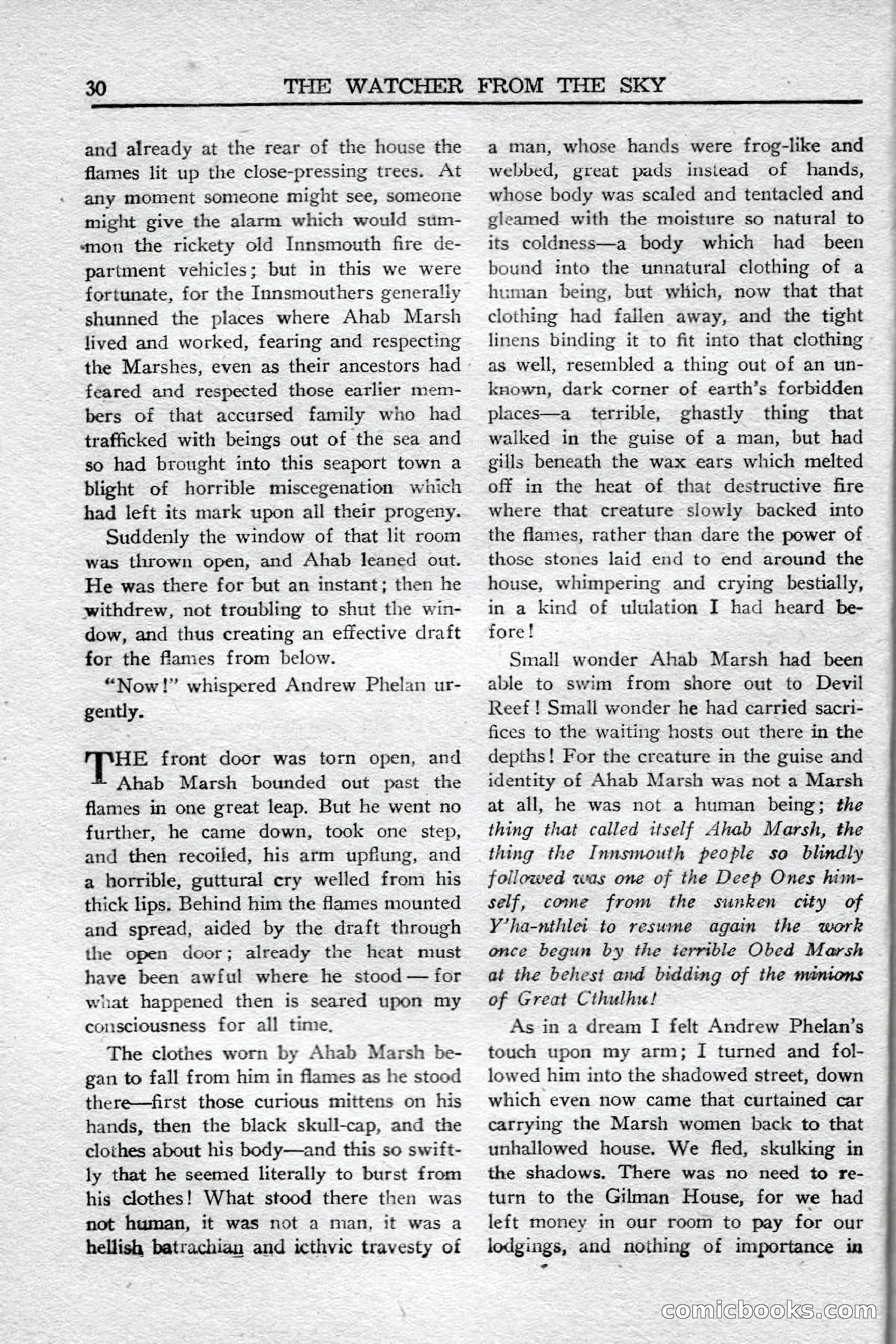 Weird Tales (Canadian Edition) — page 32 of 116