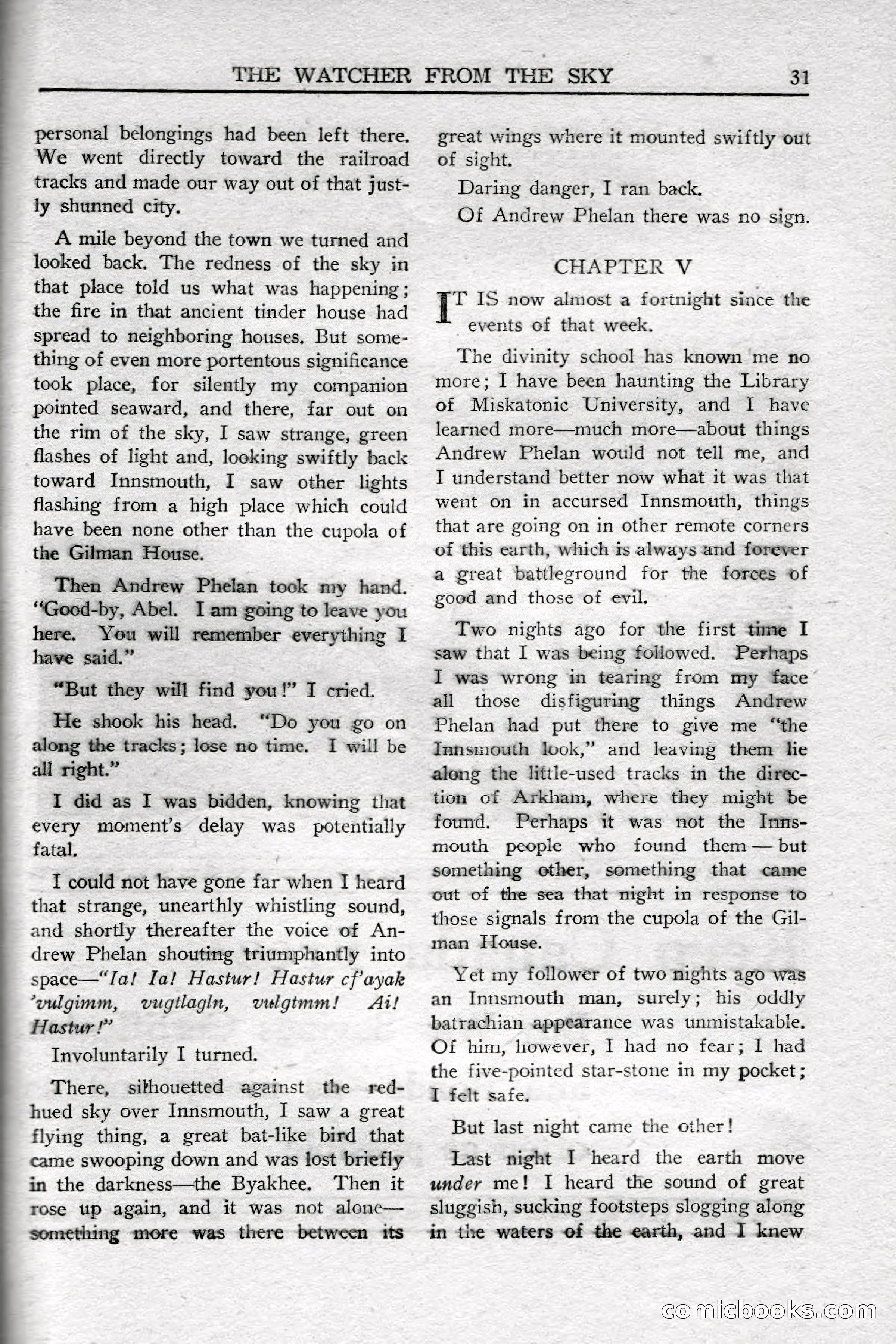 Weird Tales (Canadian Edition) — page 33 of 116