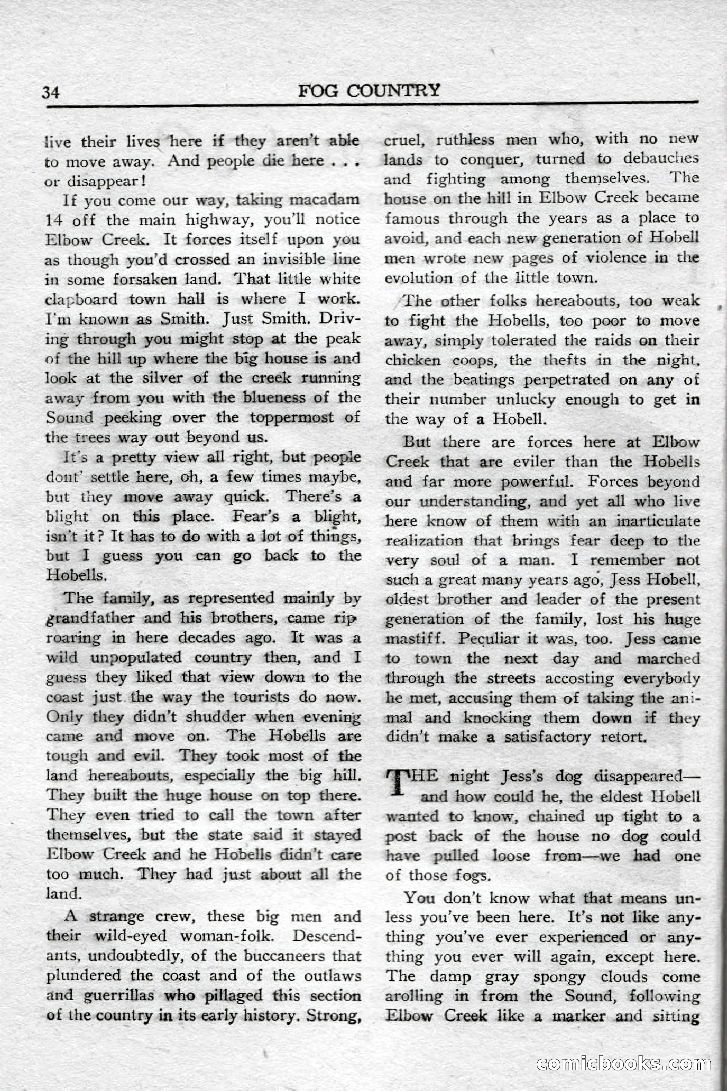 Weird Tales (Canadian Edition) — page 36 of 116