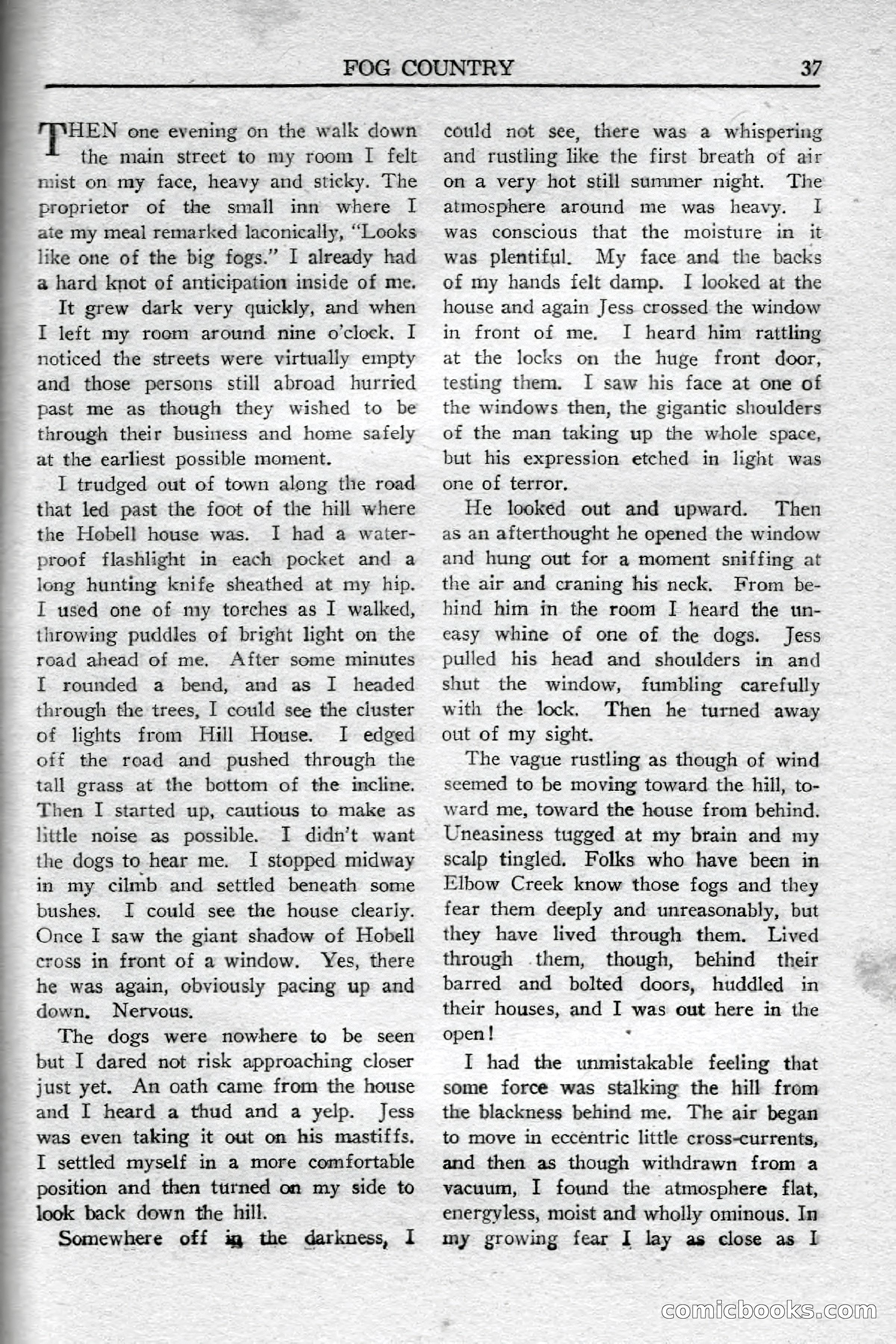 Weird Tales (Canadian Edition) — page 39 of 116