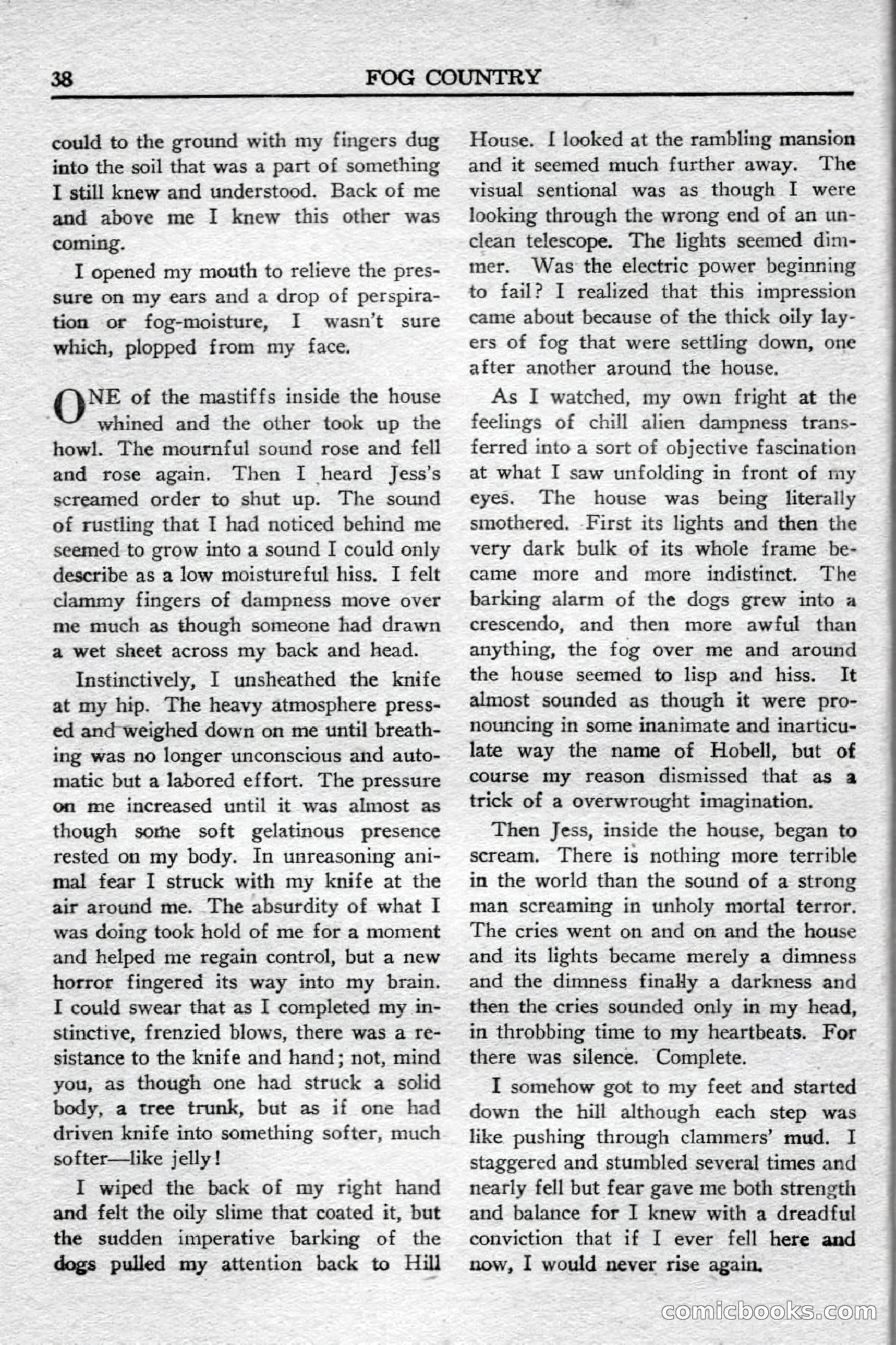 Weird Tales (Canadian Edition) — page 40 of 116
