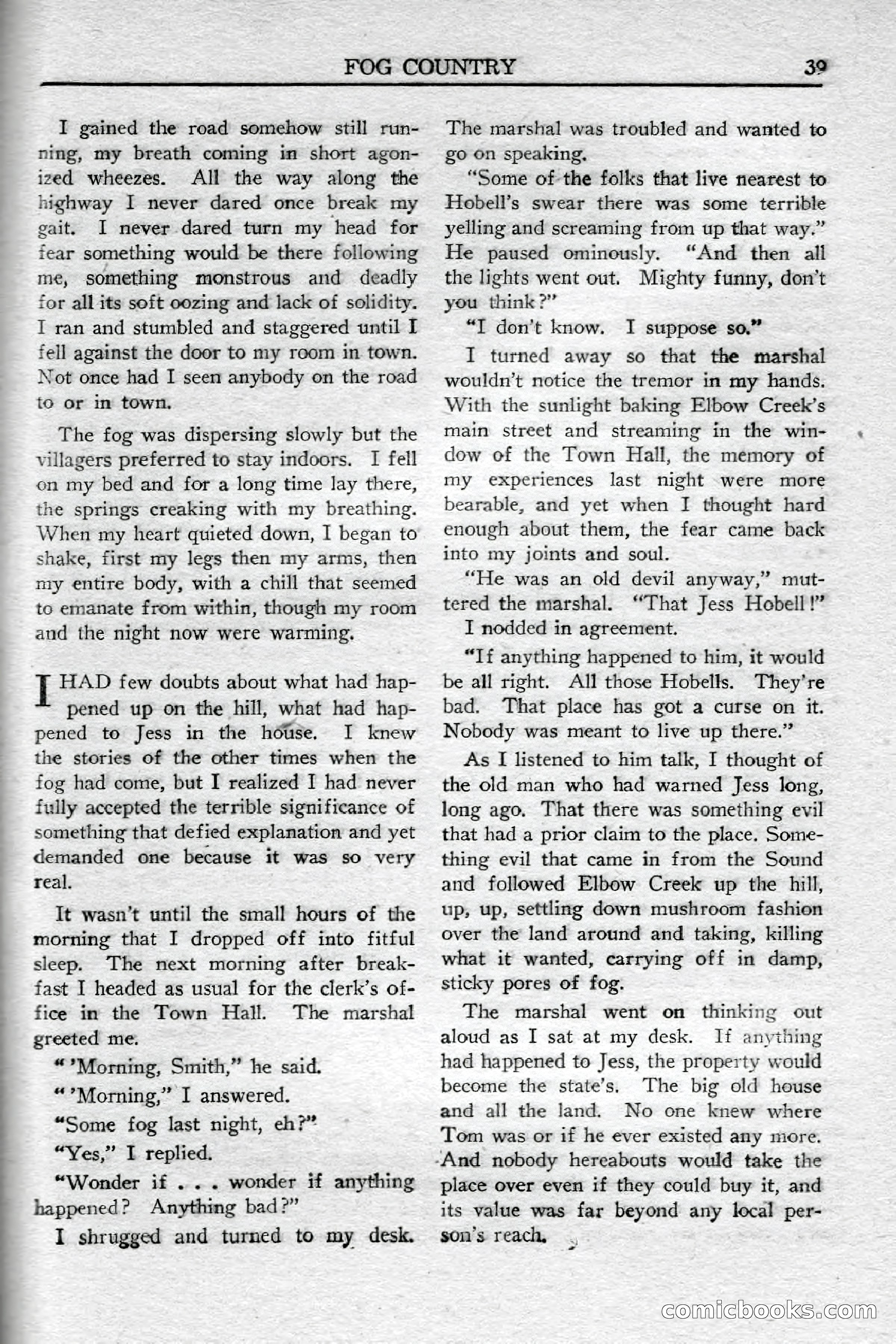 Weird Tales (Canadian Edition) — page 41 of 116