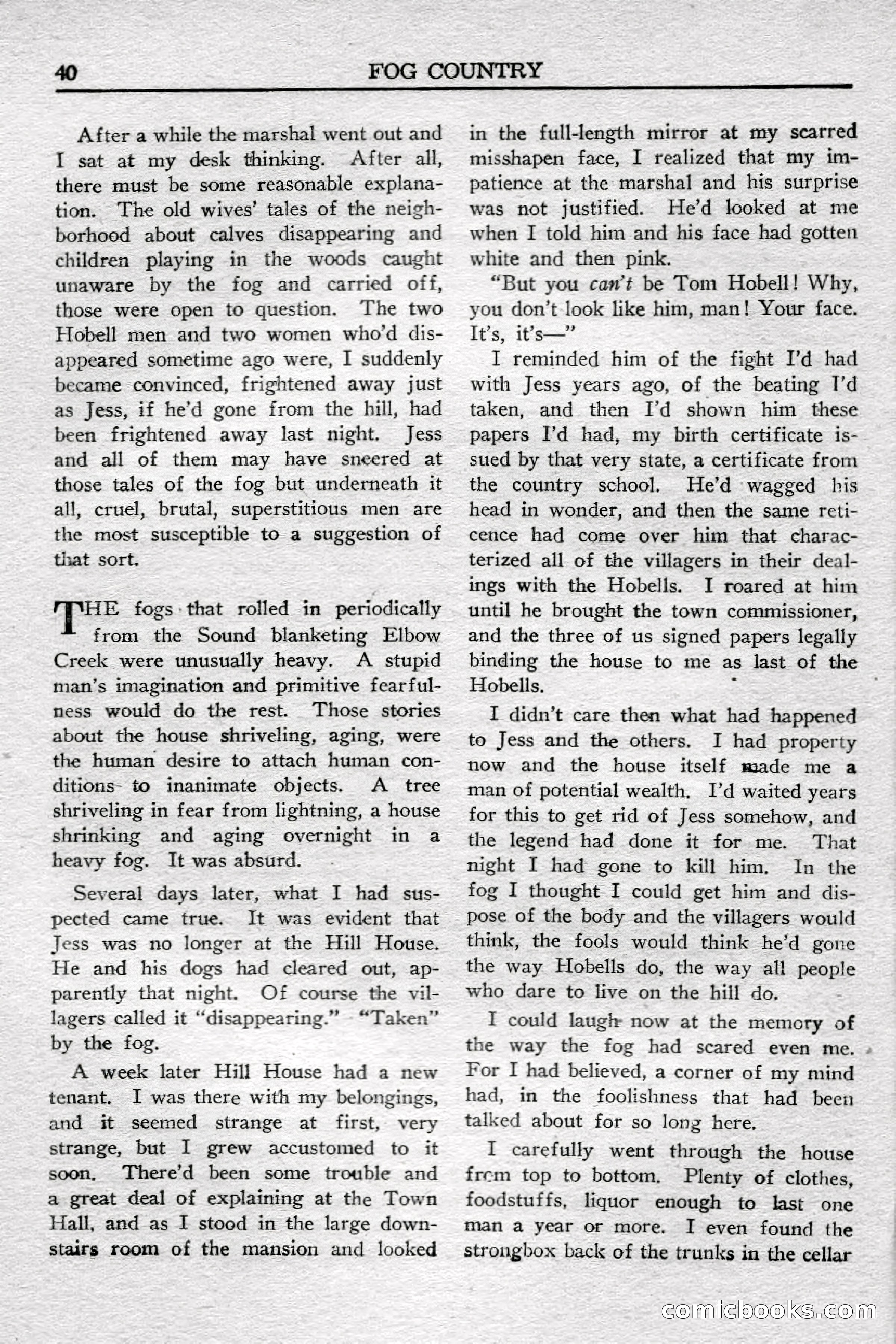 Weird Tales (Canadian Edition) — page 42 of 116