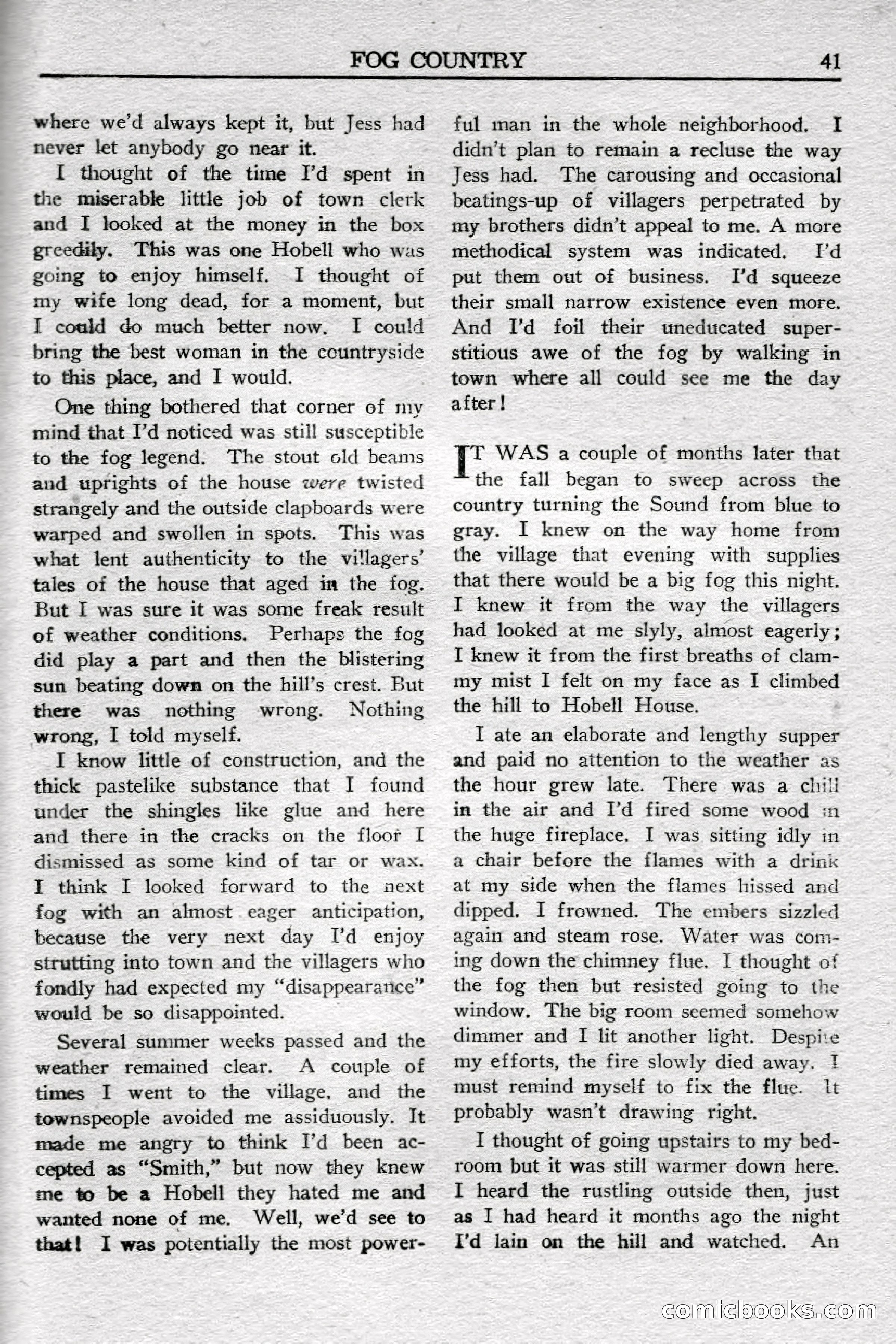 Weird Tales (Canadian Edition) — page 43 of 116